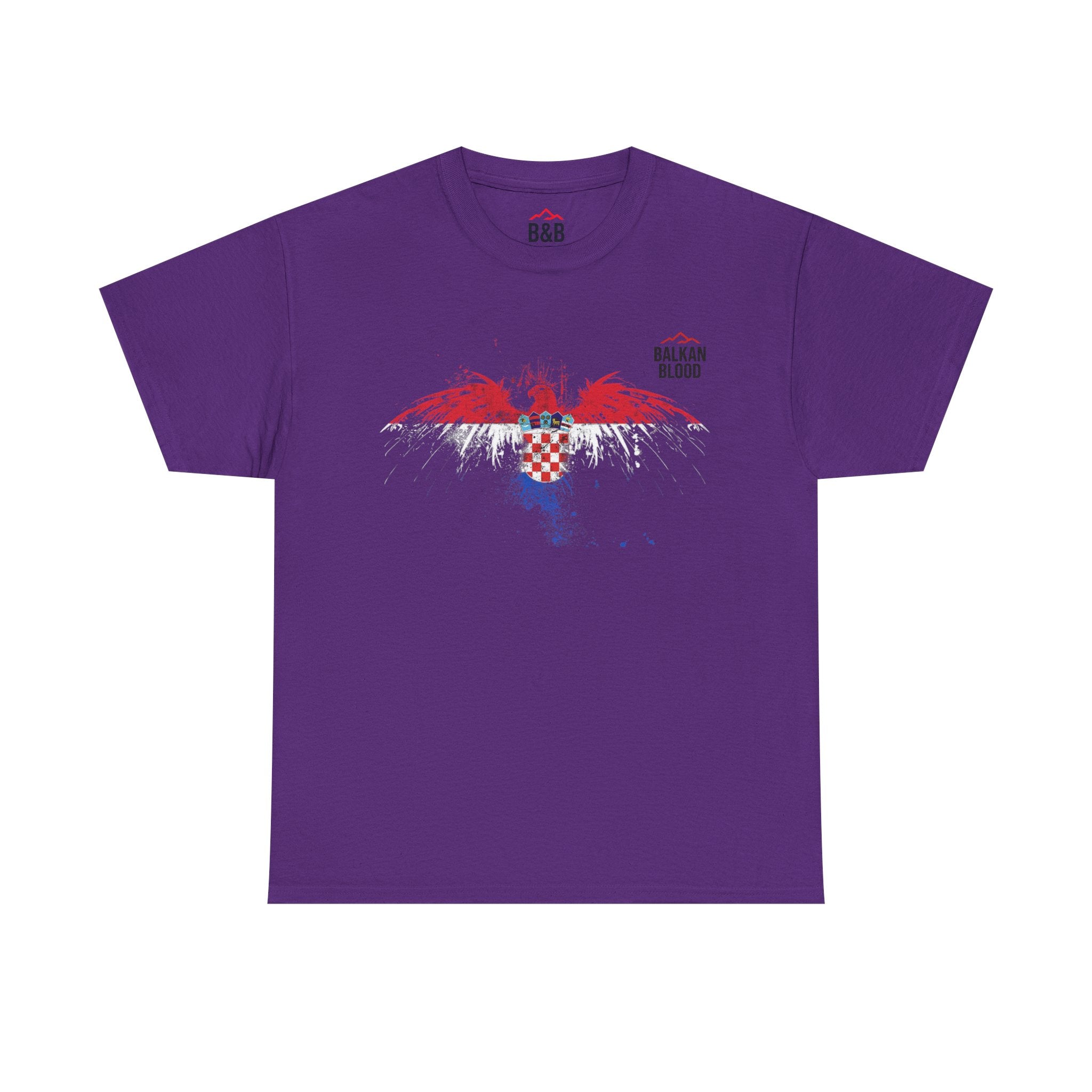 Croatia/Zagreb Unisex Heavy Cotton Tee