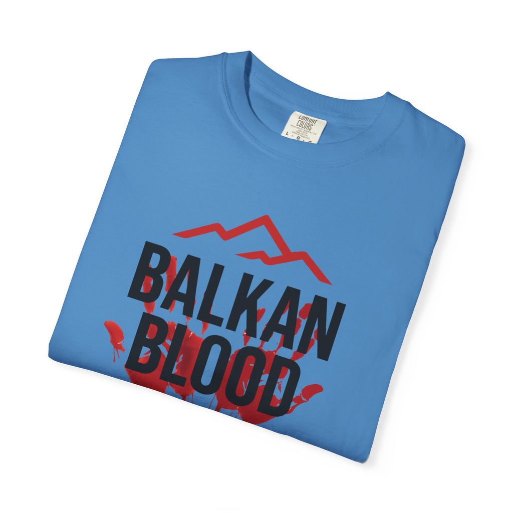Balkan Blood Graphic T-Shirt, Unisex Streetwear, Fashion Statement Tee, Edgy Gift for Music Lovers, Halloween Apparel