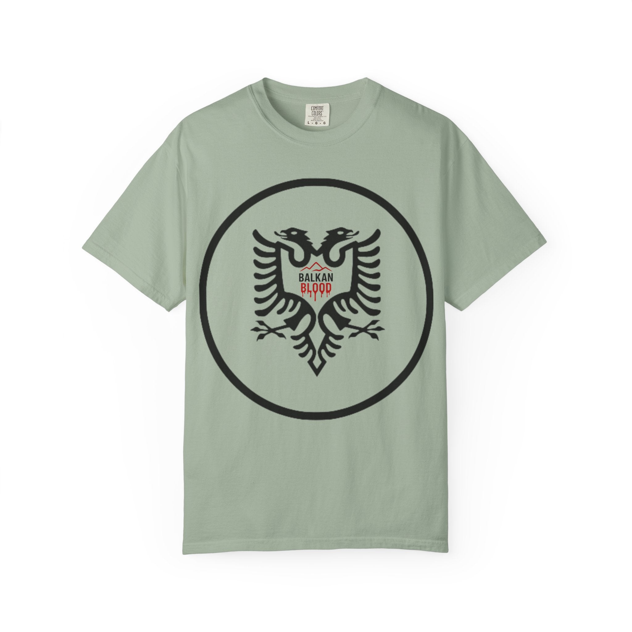 Albanian Balkan Heritage T-Shirt - Unisex Garment-Dyed Tee