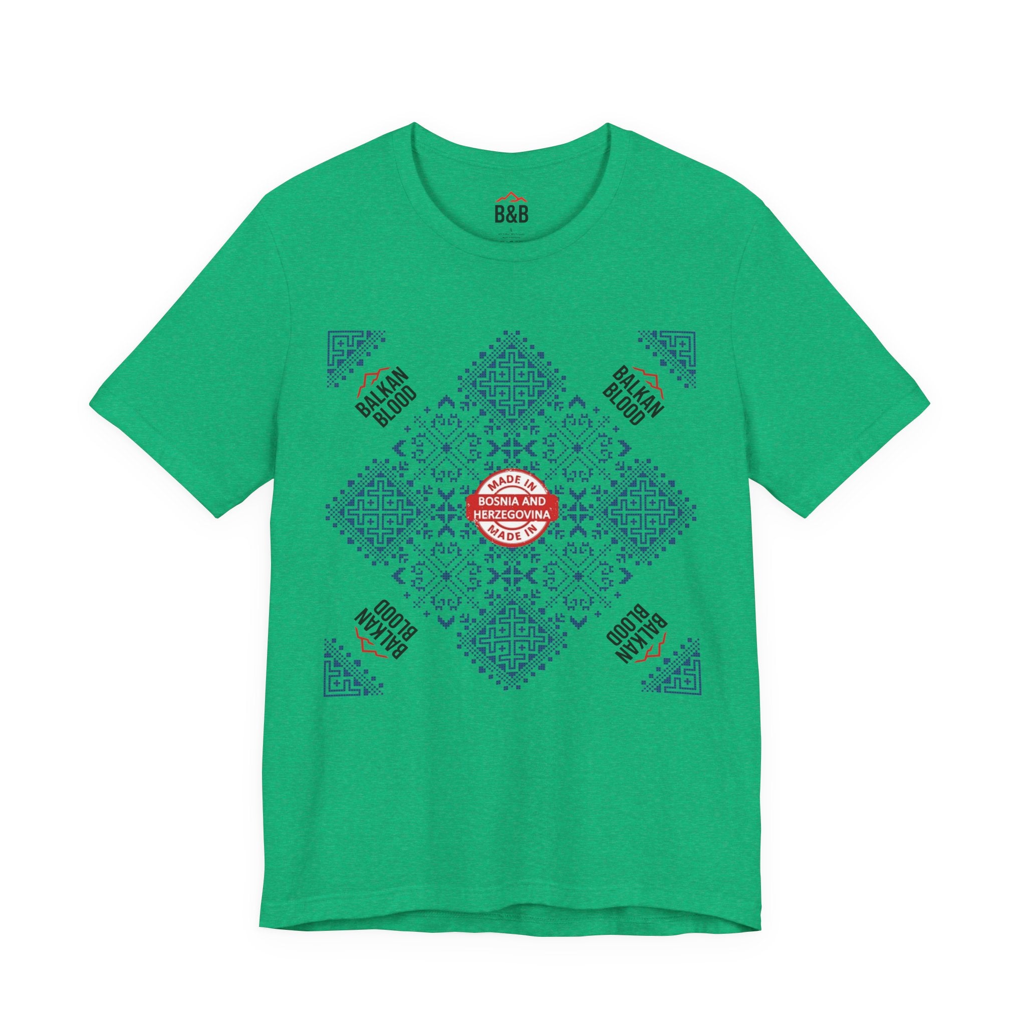 Bosnia Heritage Unisex Tee, Travel Shirt, Cultural Pride, Souvenir T-Shirt, Gift for Travelers, Adventure Apparel