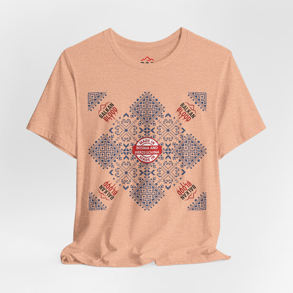 Bosnia Heritage Unisex Tee, Cultural Pride,