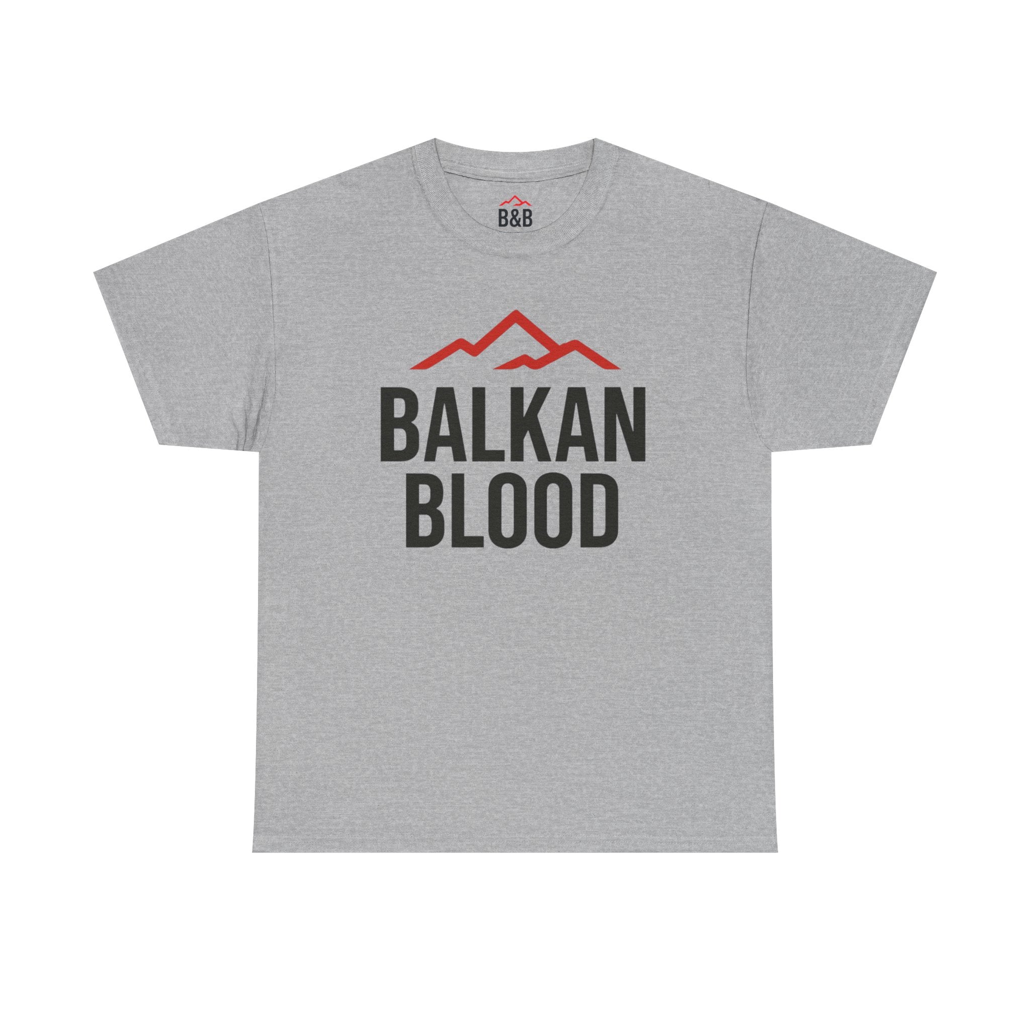 Balkan Blood Unisex Heavy Cotton Tee | Heritage Shirt, Travel Tee, Gift for Balkan Lovers, Cultural Pride, Casual Wear