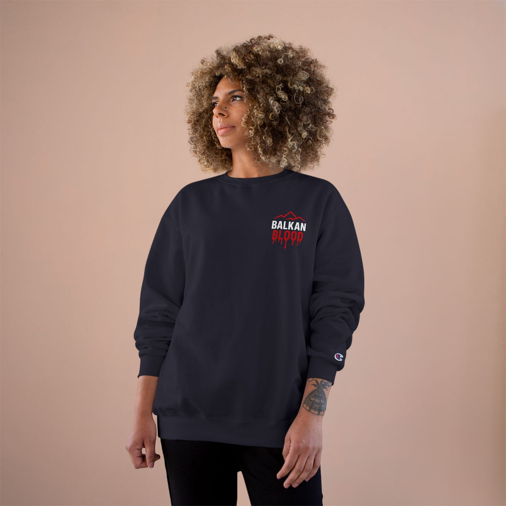Balkan Blood Champion Sweatshirt - Cozy Urban Style