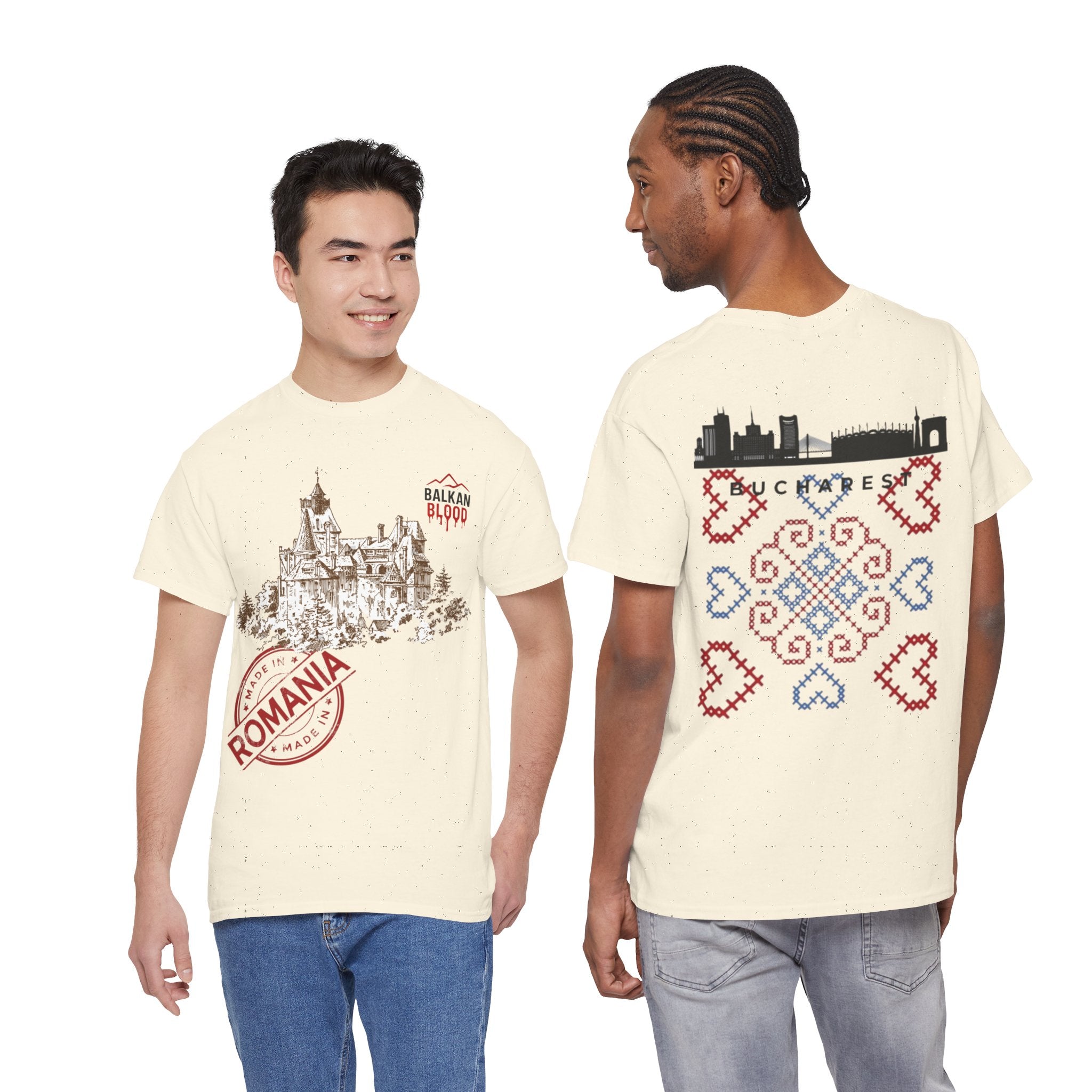 Romanian Unisex Heavy Cotton Tee