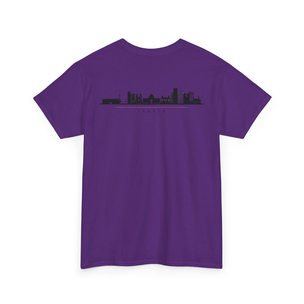 Croatia/Zagreb Unisex Heavy Cotton Tee