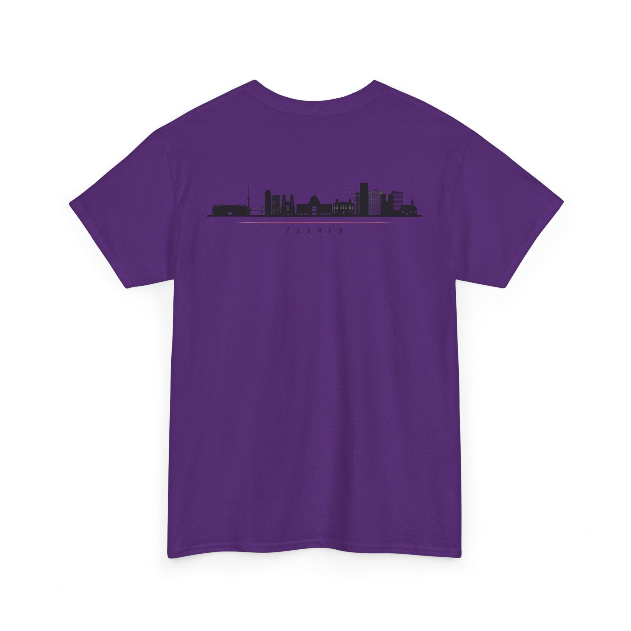 Croatia/Zagreb Unisex Heavy Cotton Tee
