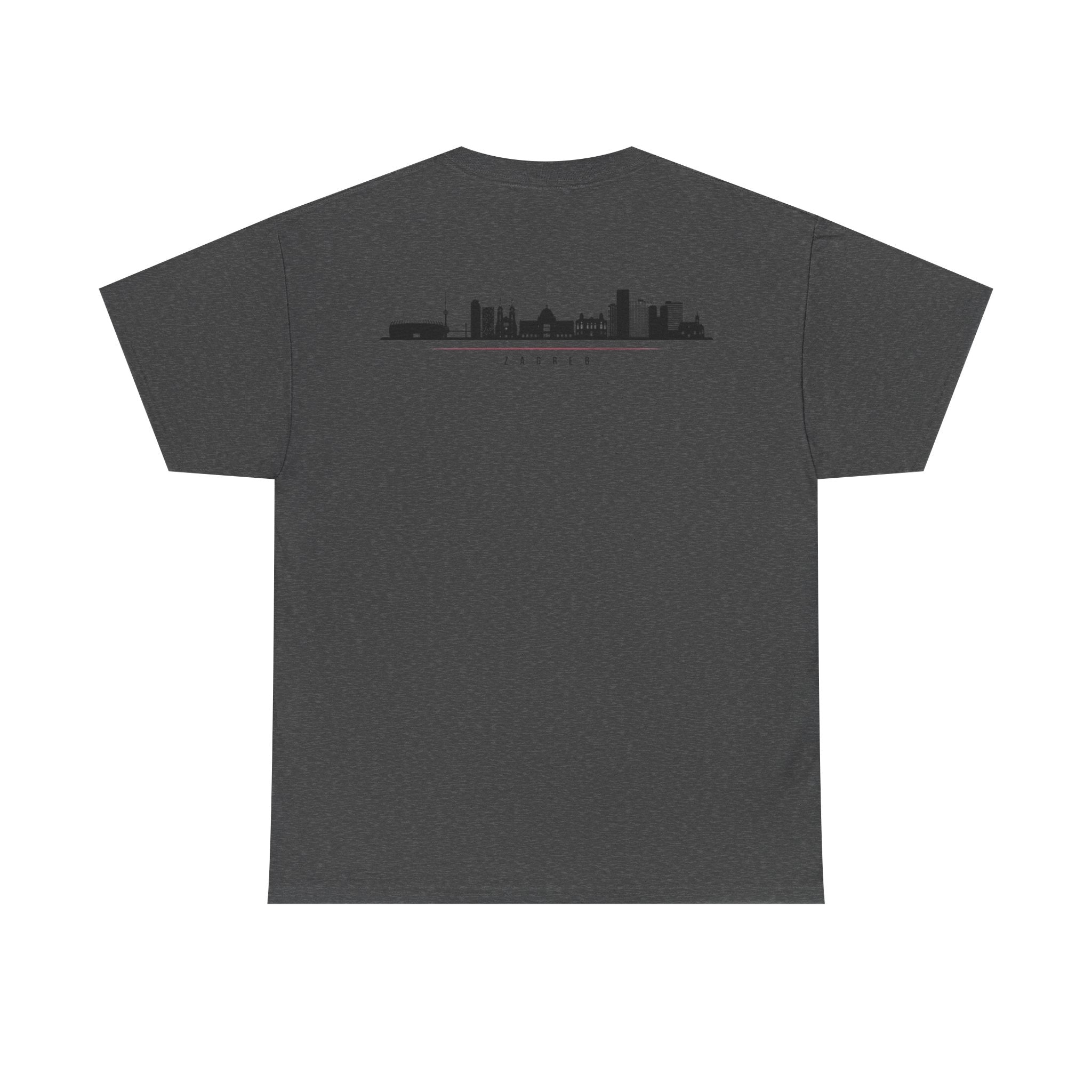 Croatia/Zagreb Unisex Heavy Cotton Tee