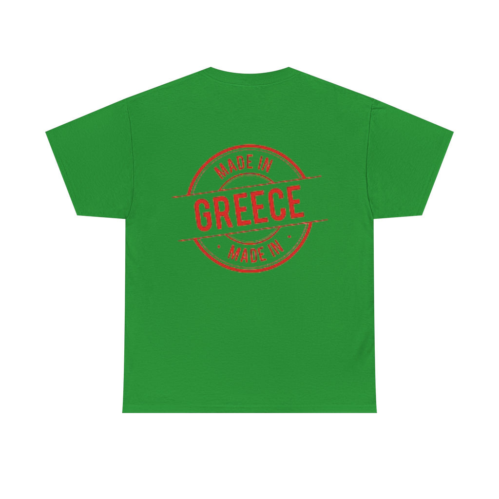 Balkan Blood Tee | Unisex Heavy Cotton T-Shirt, Greece Souvenir Shirt, Travel Gift, Casual Wear, Unique Graphic Tee