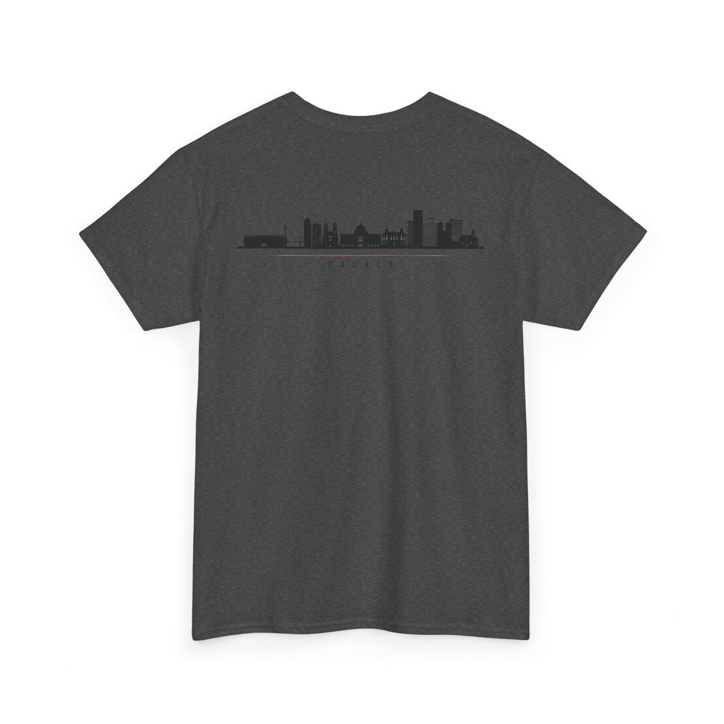 Croatia/Zagreb Unisex Heavy Cotton Tee