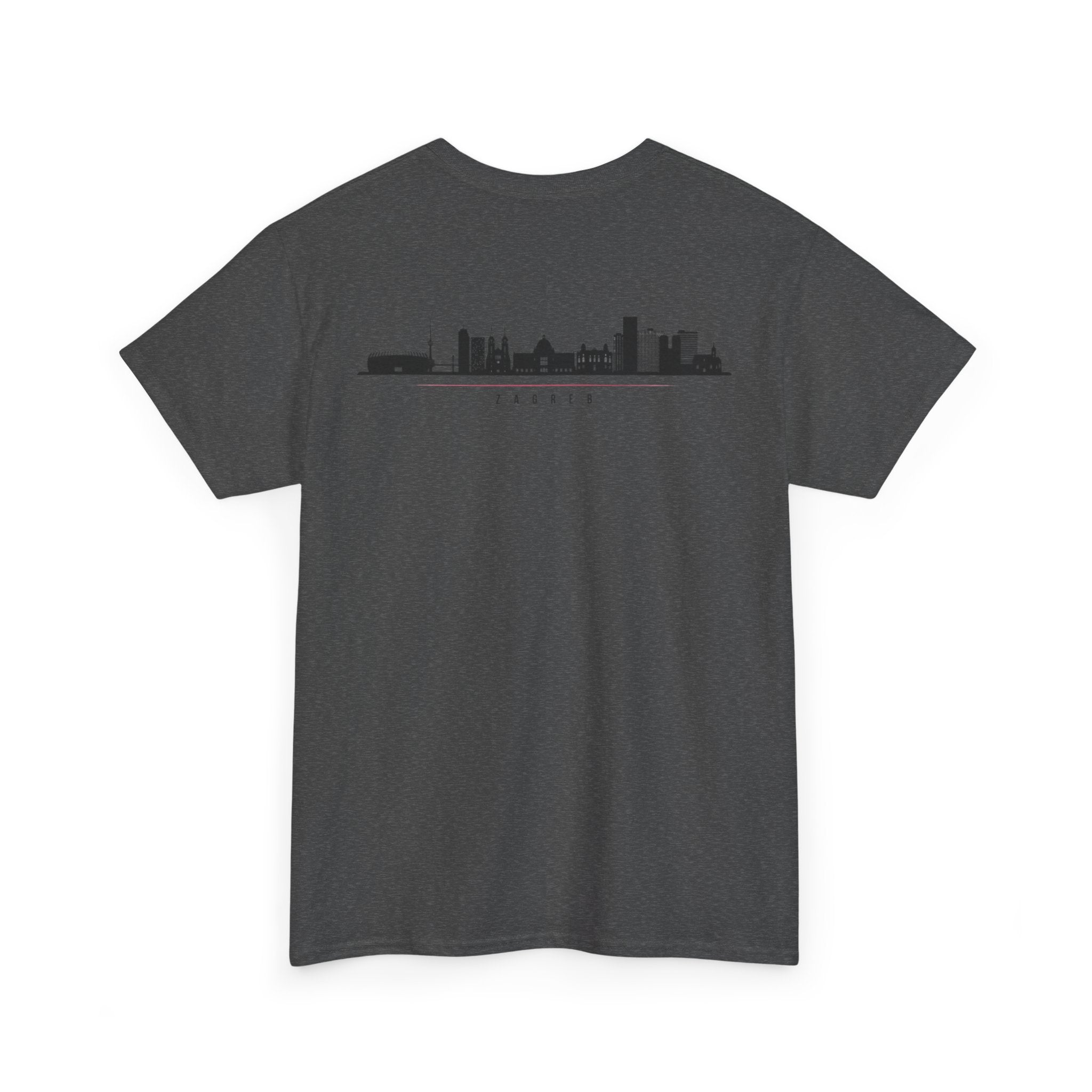Croatia/Zagreb Unisex Heavy Cotton Tee