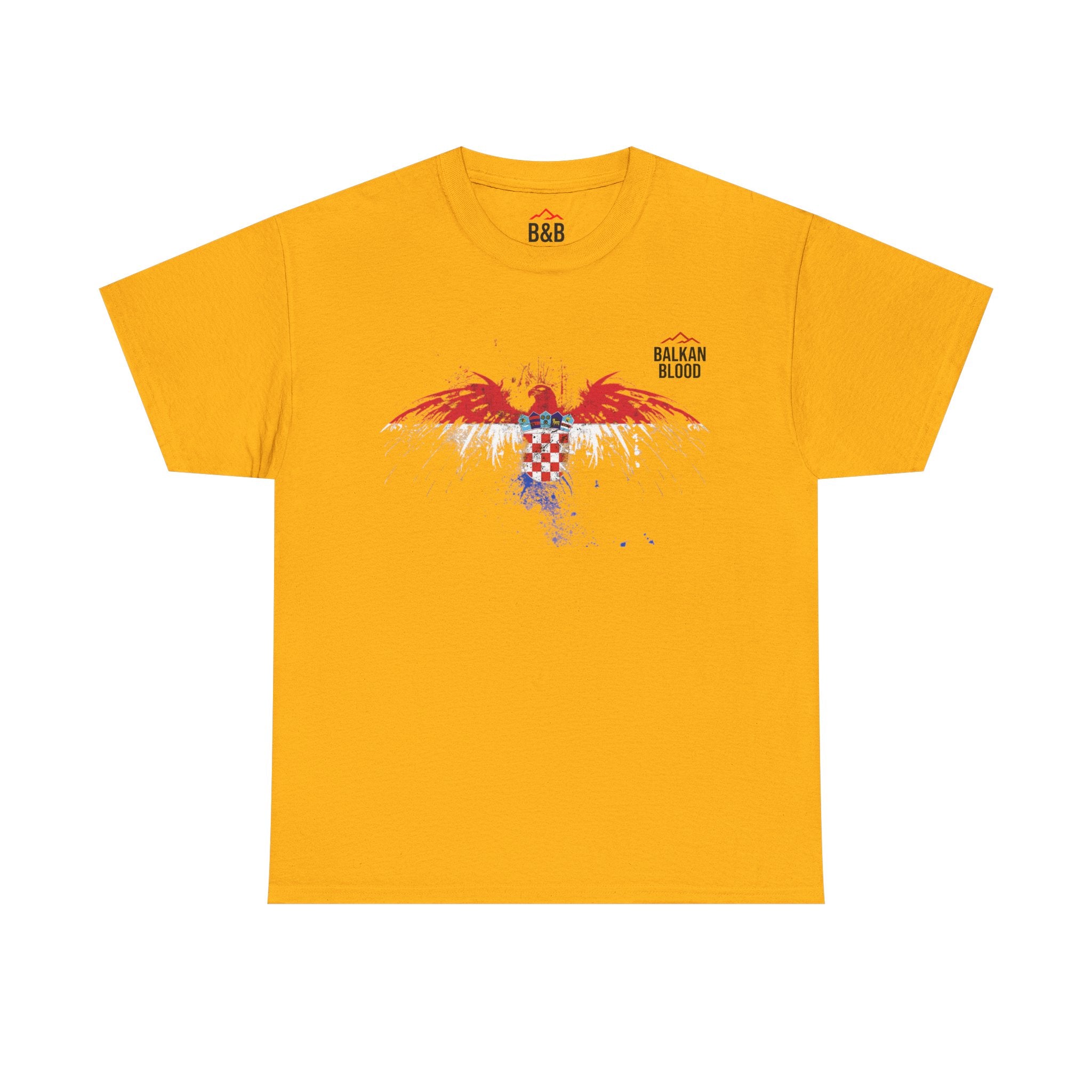 Croatia/Zagreb Unisex Heavy Cotton Tee