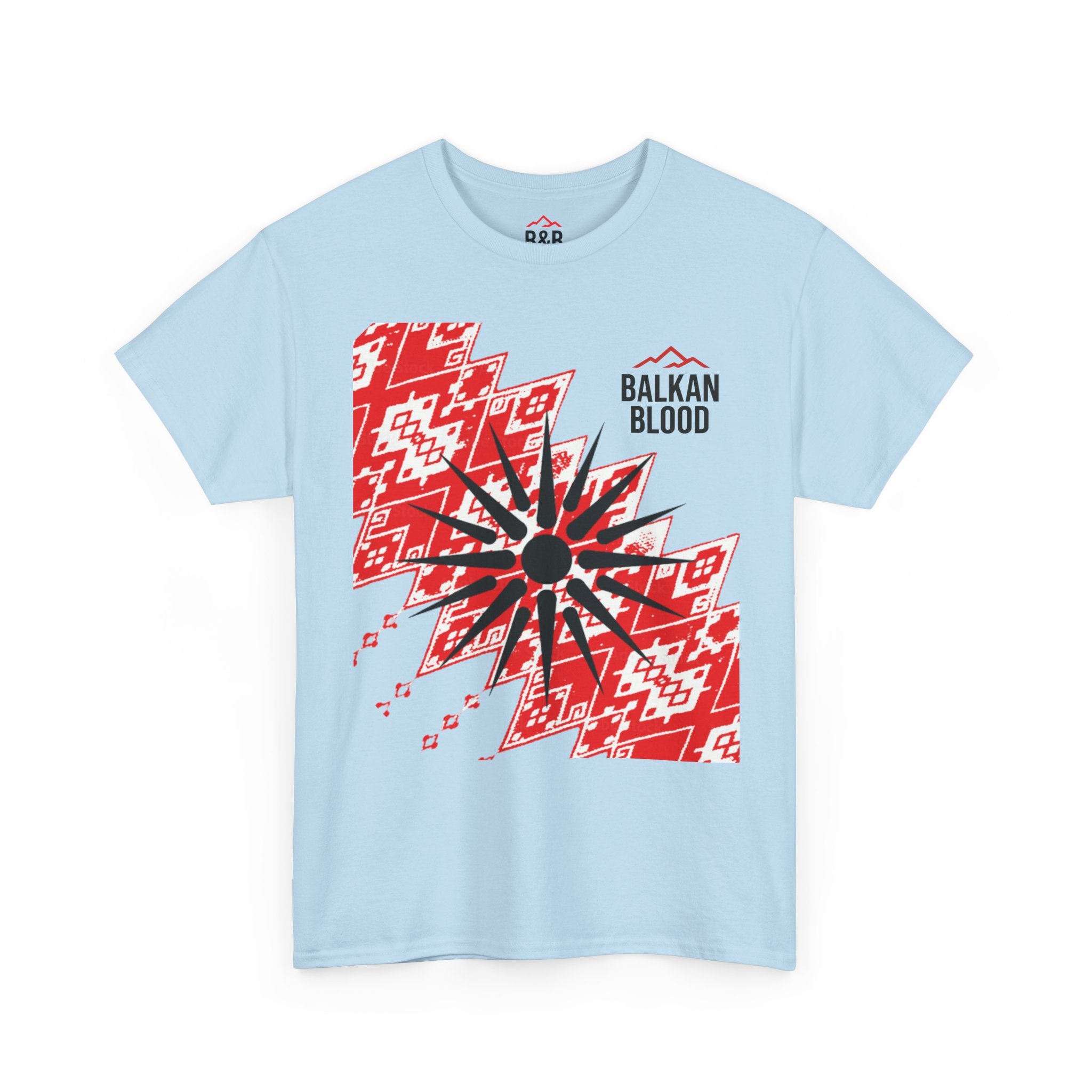Macedonian Balkan Blood Unisex Heavy Cotton Tee