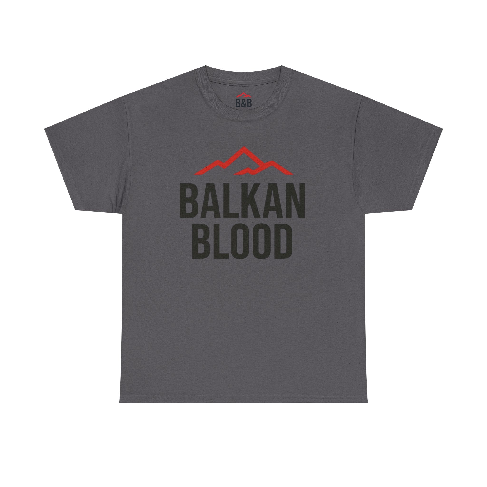 Balkan Blood Unisex Heavy Cotton Tee | Heritage Shirt, Travel Tee, Gift for Balkan Lovers, Cultural Pride, Casual Wear