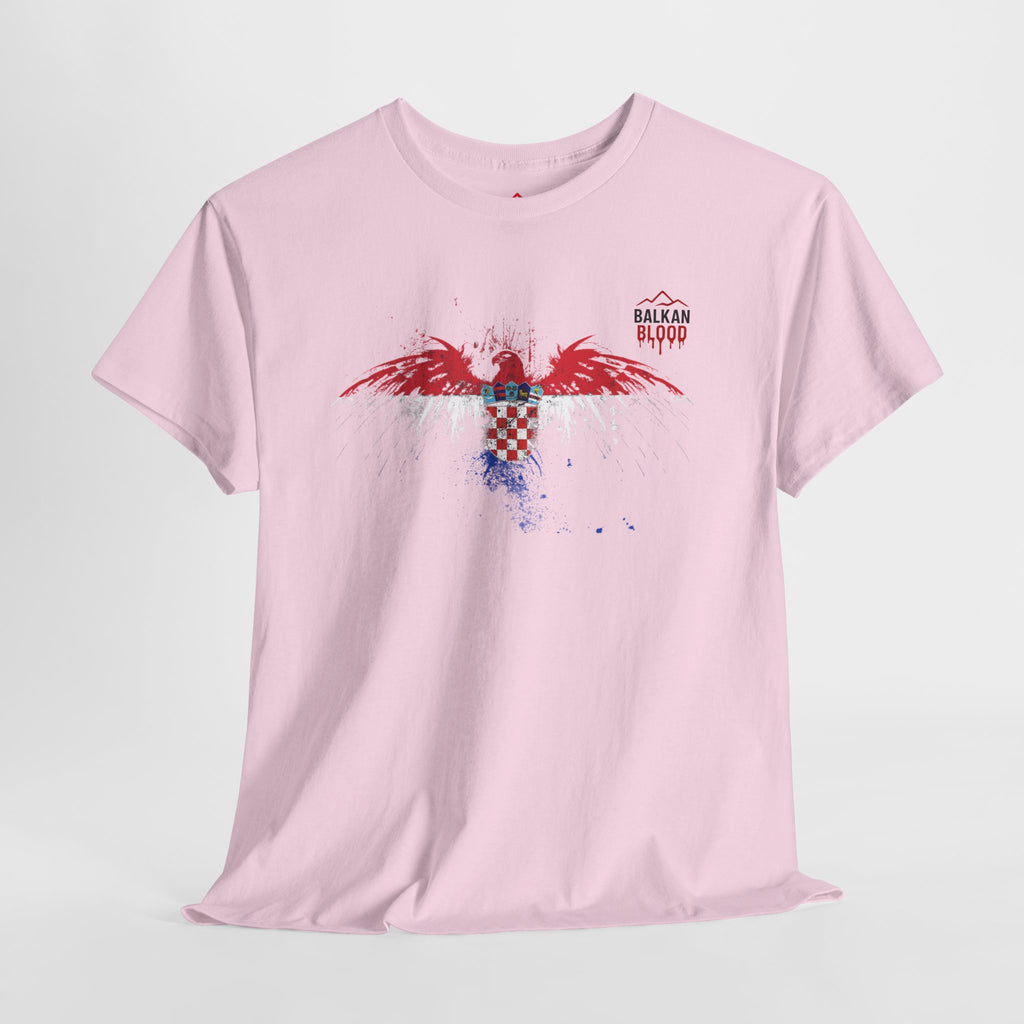 Croatia/Zagreb Unisex Heavy Cotton Tee