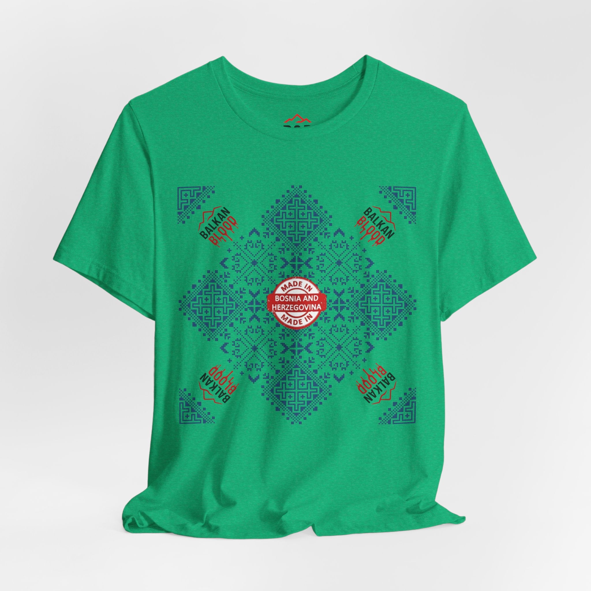 Bosnia Heritage Unisex Tee, Cultural Pride,