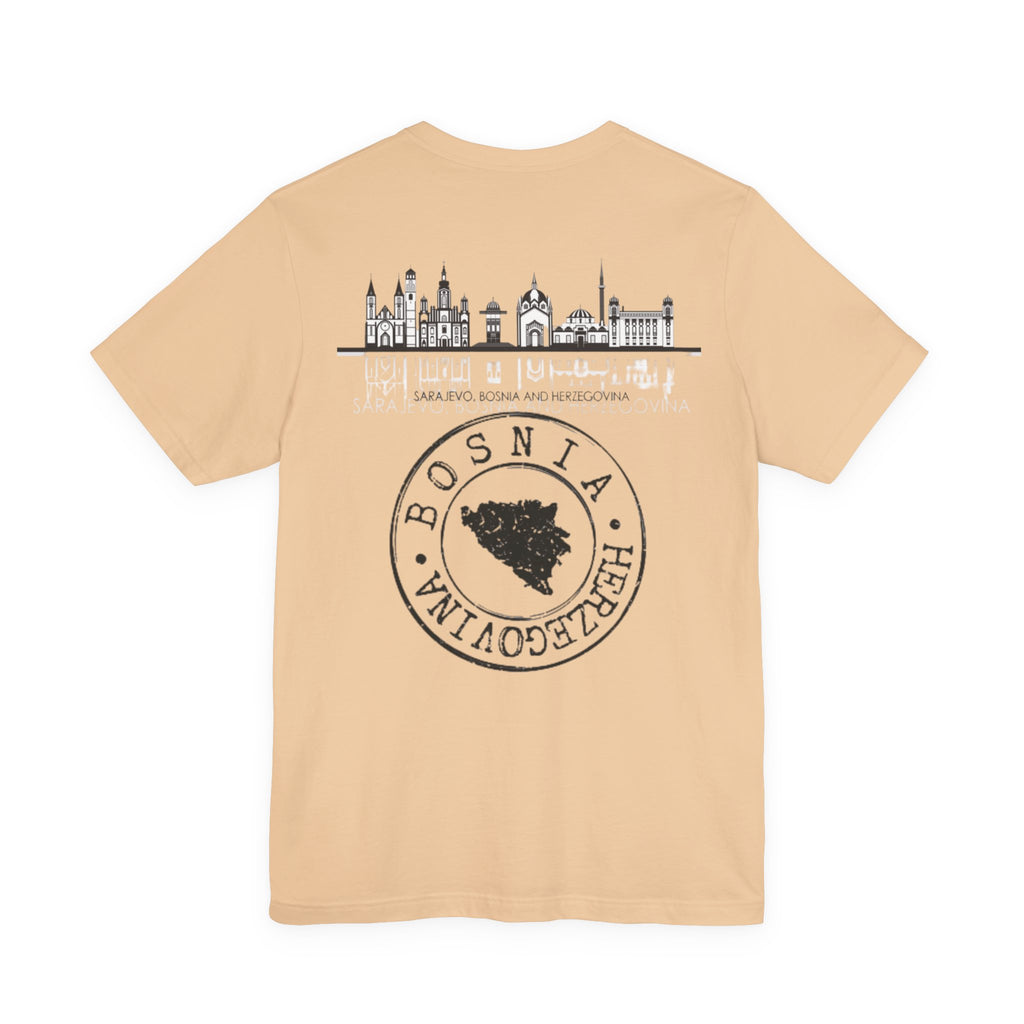 Bosnia Heritage Unisex Tee, Travel Shirt, Cultural Pride, Souvenir T-Shirt, Gift for Travelers, Adventure Apparel