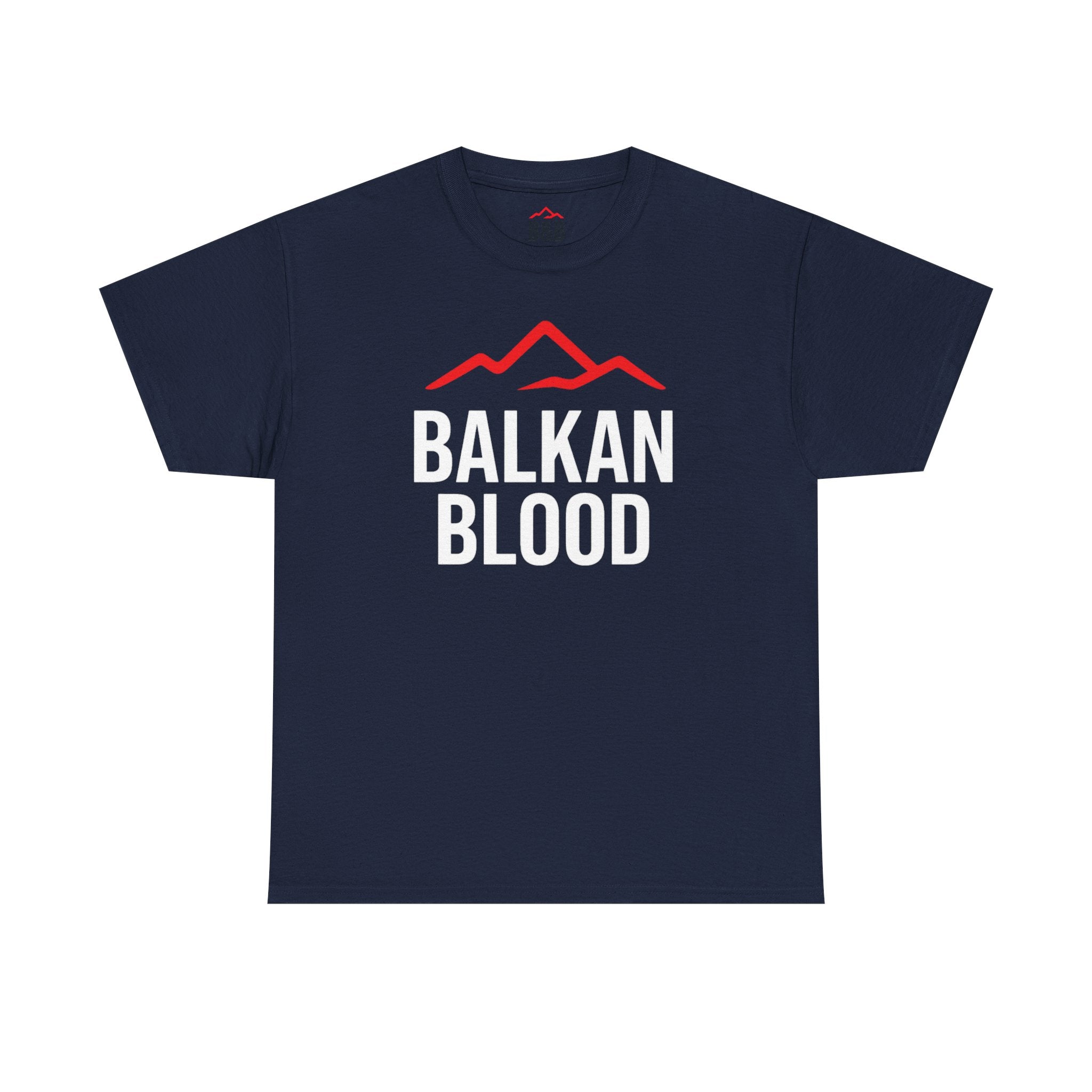 Balkan Blood Unisex Heavy Cotton Tee | Heritage Shirt, Travel Tee, Gift for Balkan Lovers, Cultural Pride, Casual Wear
