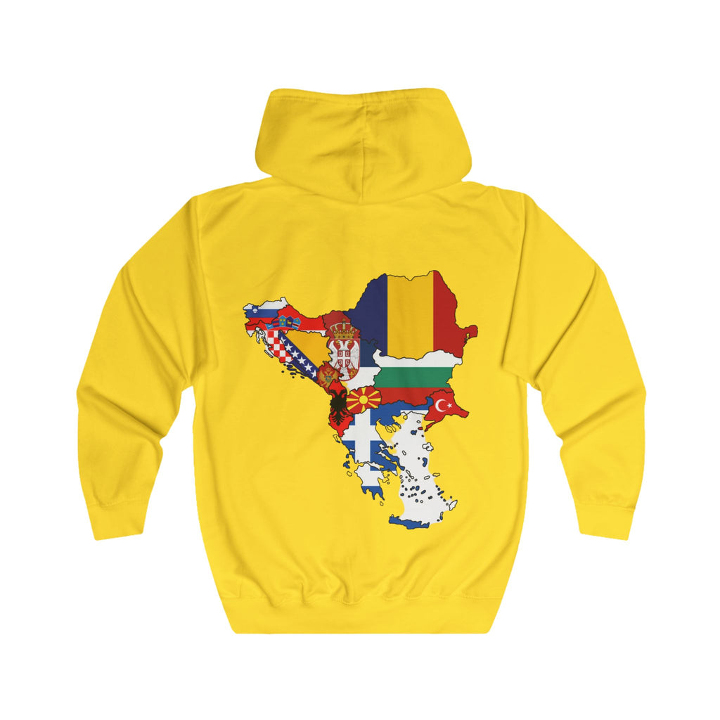 Balkan Blood Unisex Full Zip Hoodie