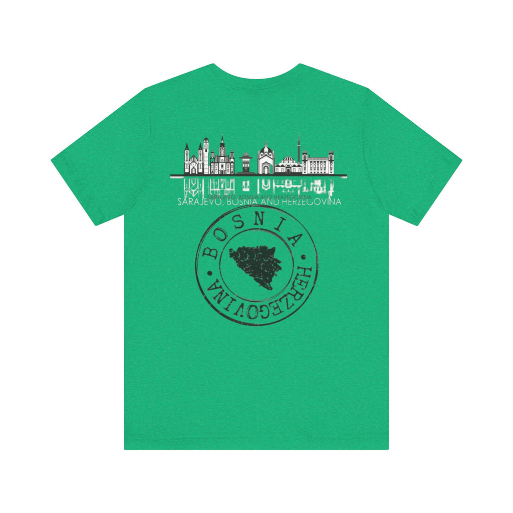 Bosnia Heritage Unisex Tee, Travel Shirt, Cultural Pride, Souvenir T-Shirt, Gift for Travelers, Adventure Apparel