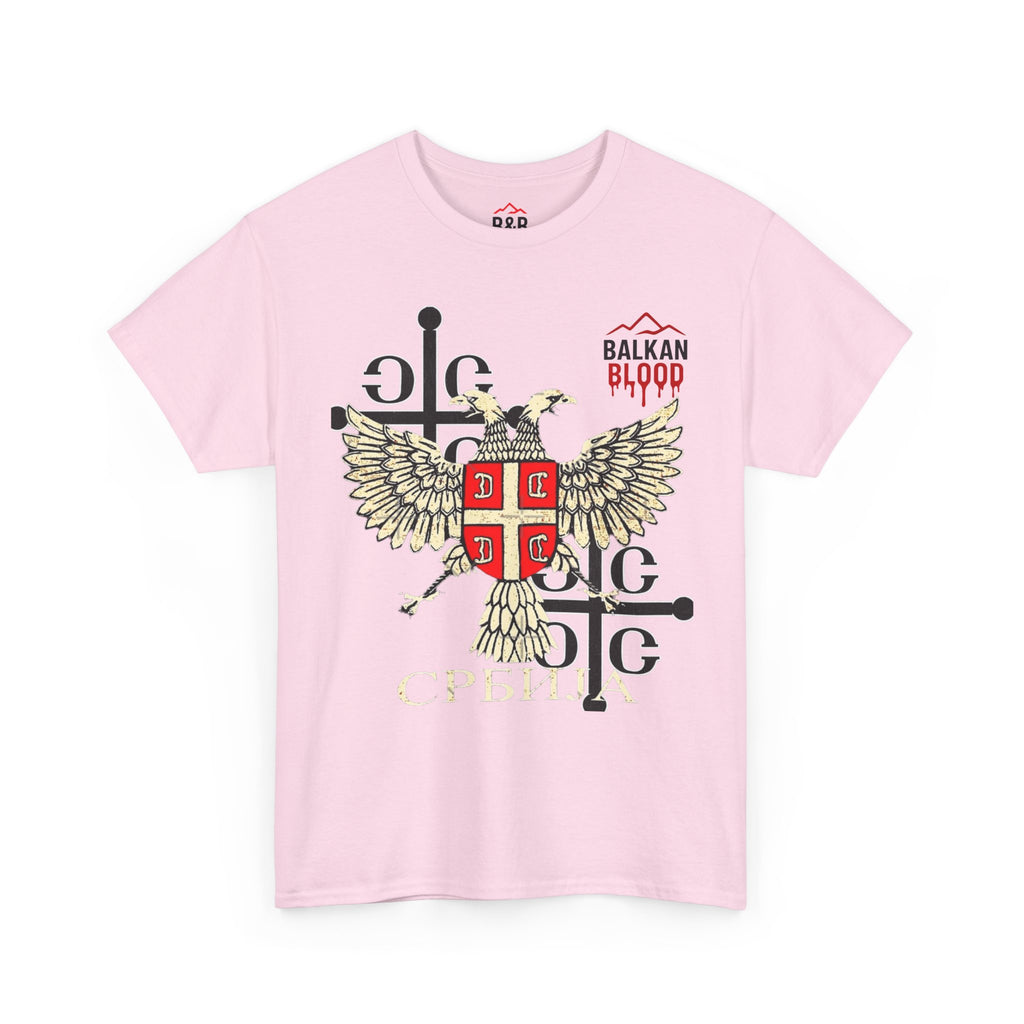 Serbian Heritage Tee, Balkan Blood Shirt, Unisex Cotton T-shirt