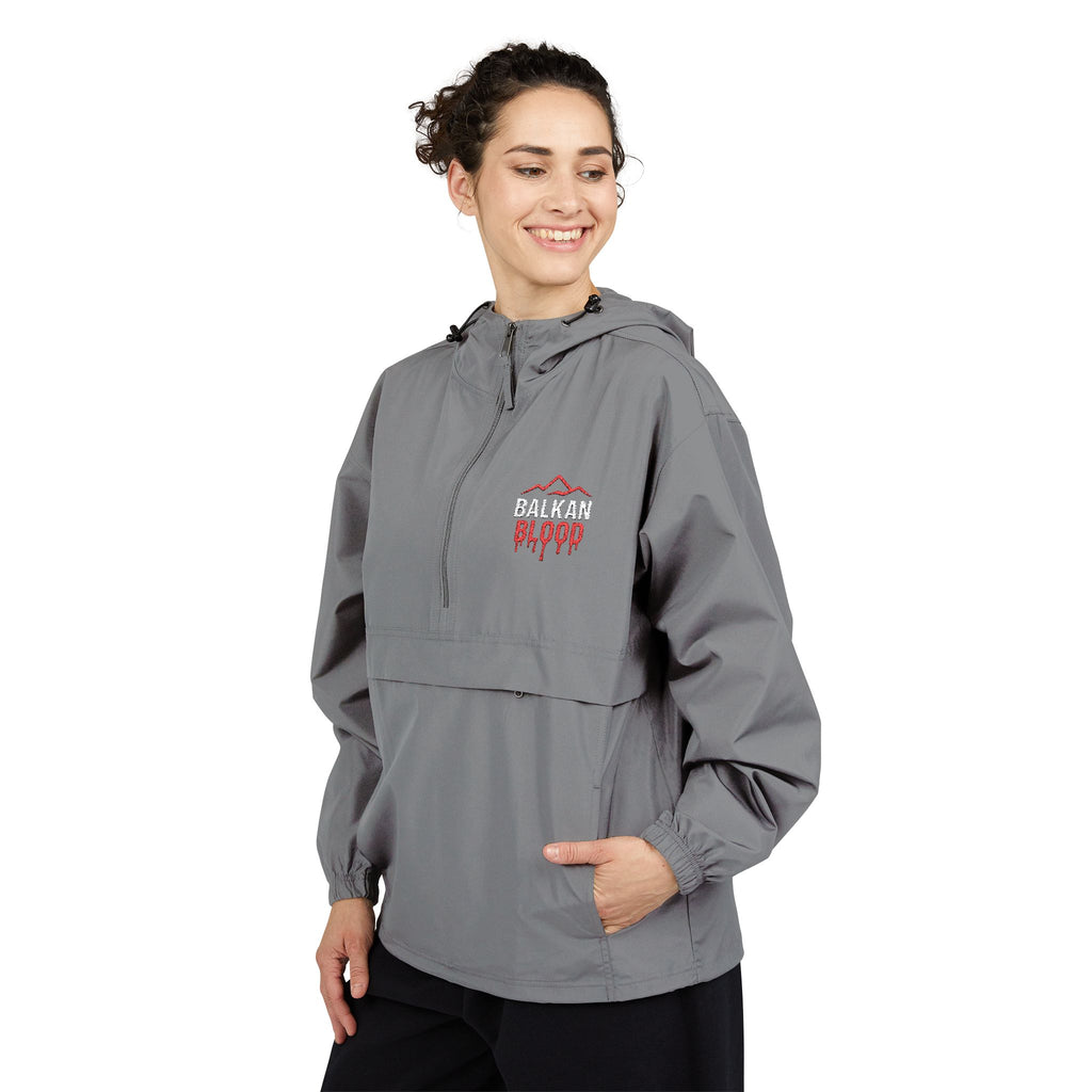 Anorak Jacket with Embroidery BalkanBlood Logo