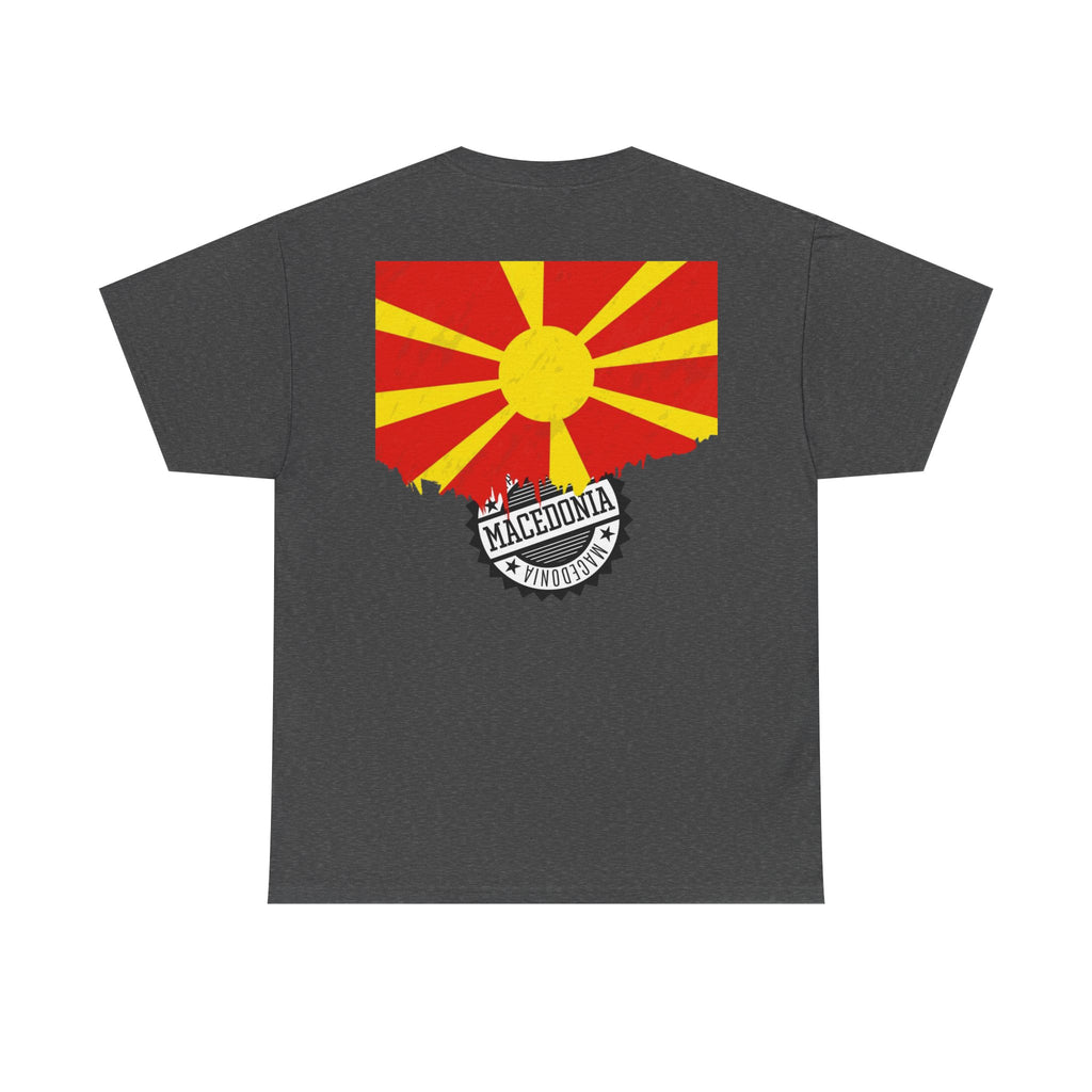 Macedonian Balkan Blood Unisex Heavy Cotton Tee