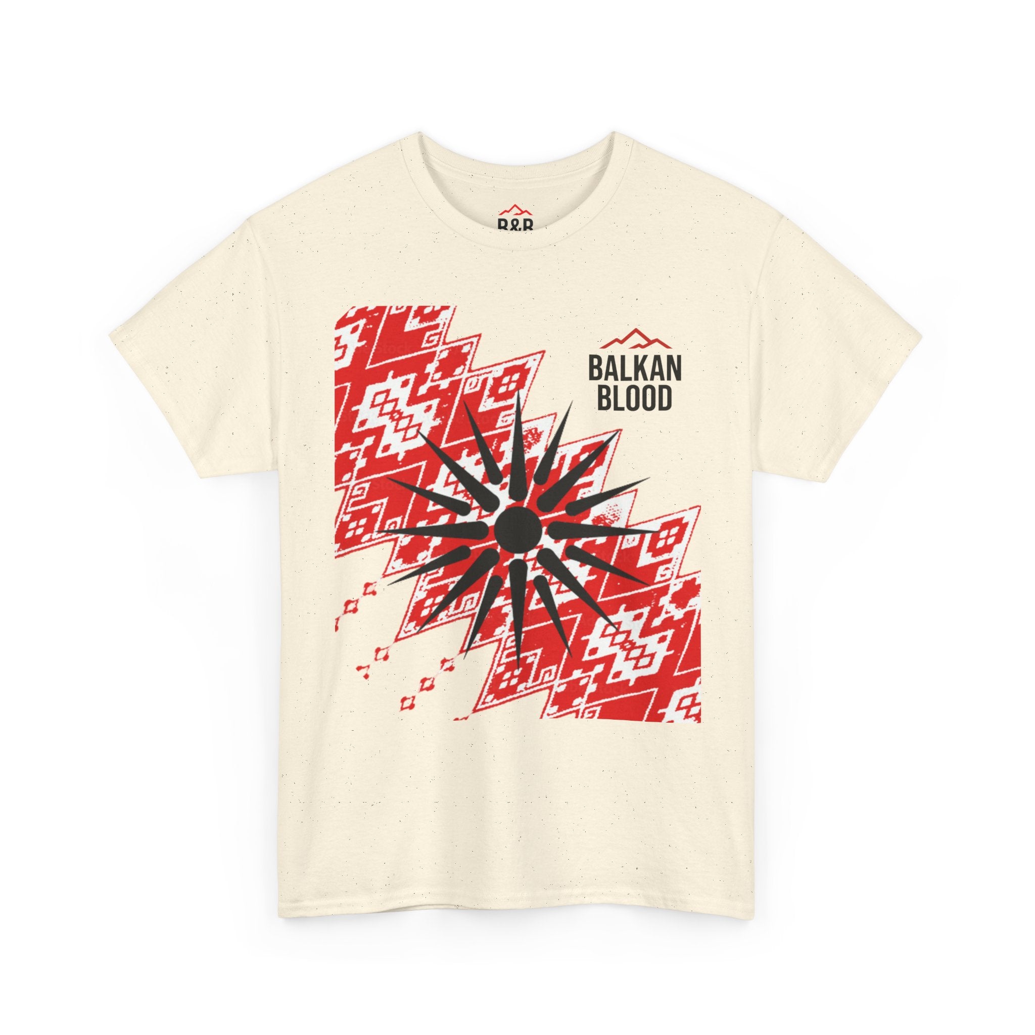 Macedonian Balkan Blood Unisex Heavy Cotton Tee