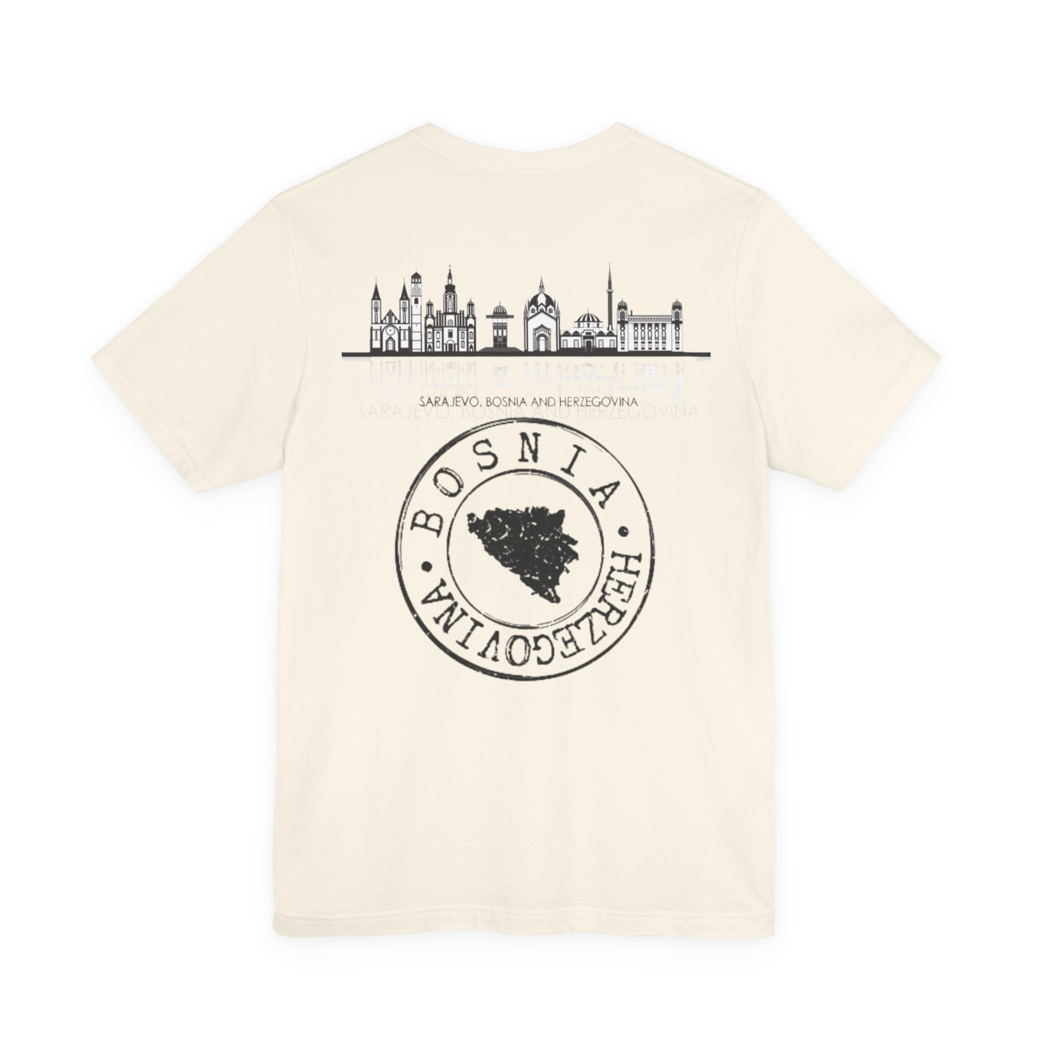 Bosnia Heritage Unisex Tee, Travel Shirt, Cultural Pride, Souvenir T-Shirt, Gift for Travelers, Adventure Apparel