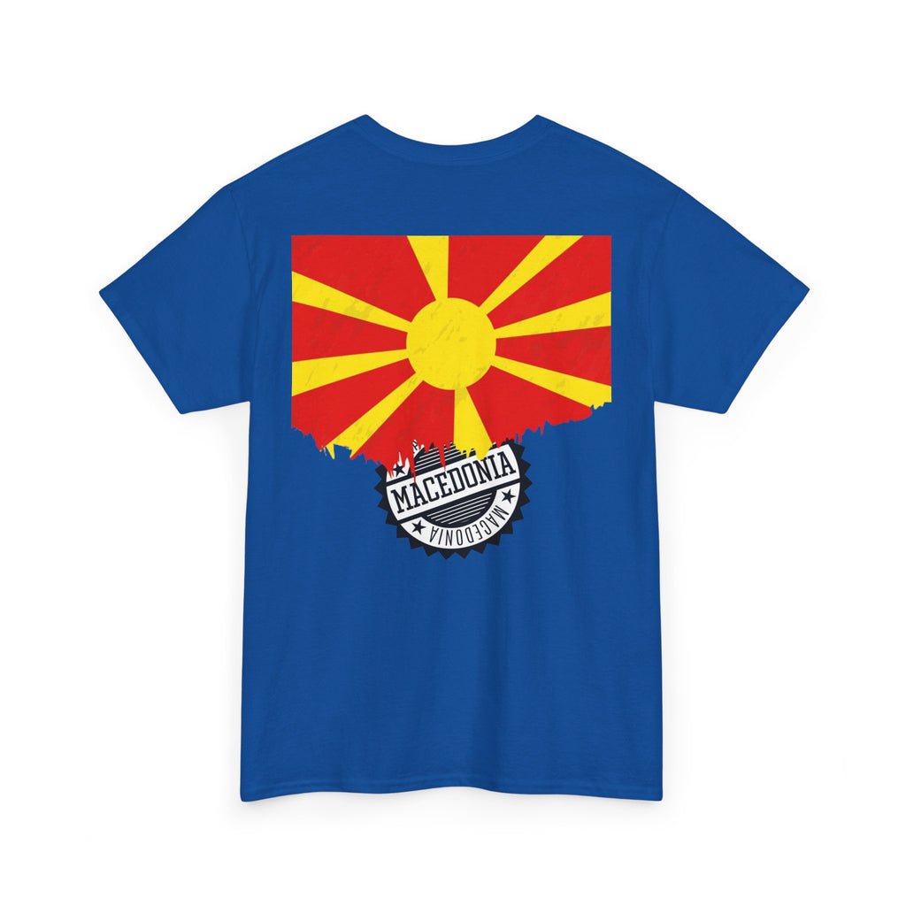 Macedonian Balkan Blood Unisex Heavy Cotton Tee