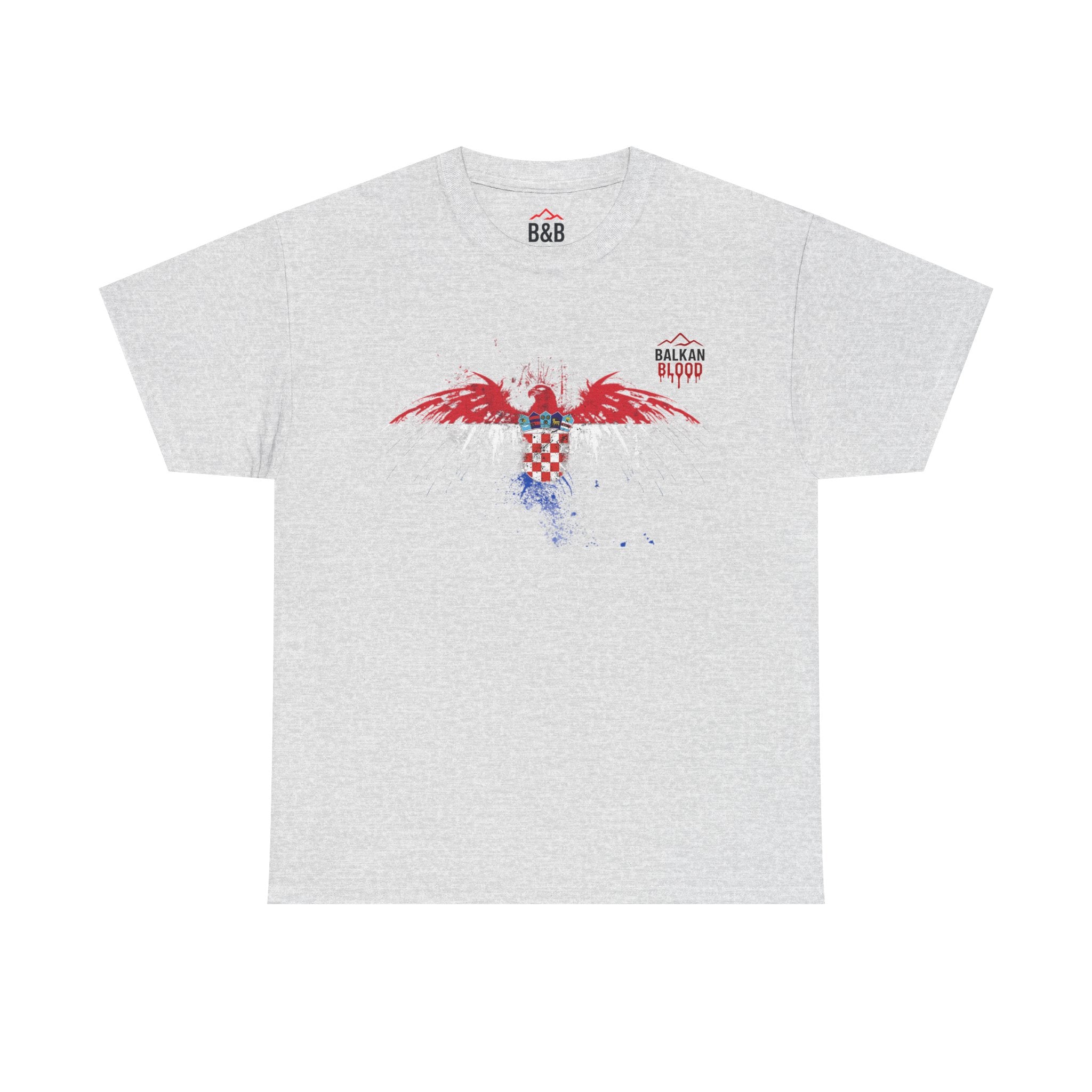 Croatia/Zagreb Unisex Heavy Cotton Tee