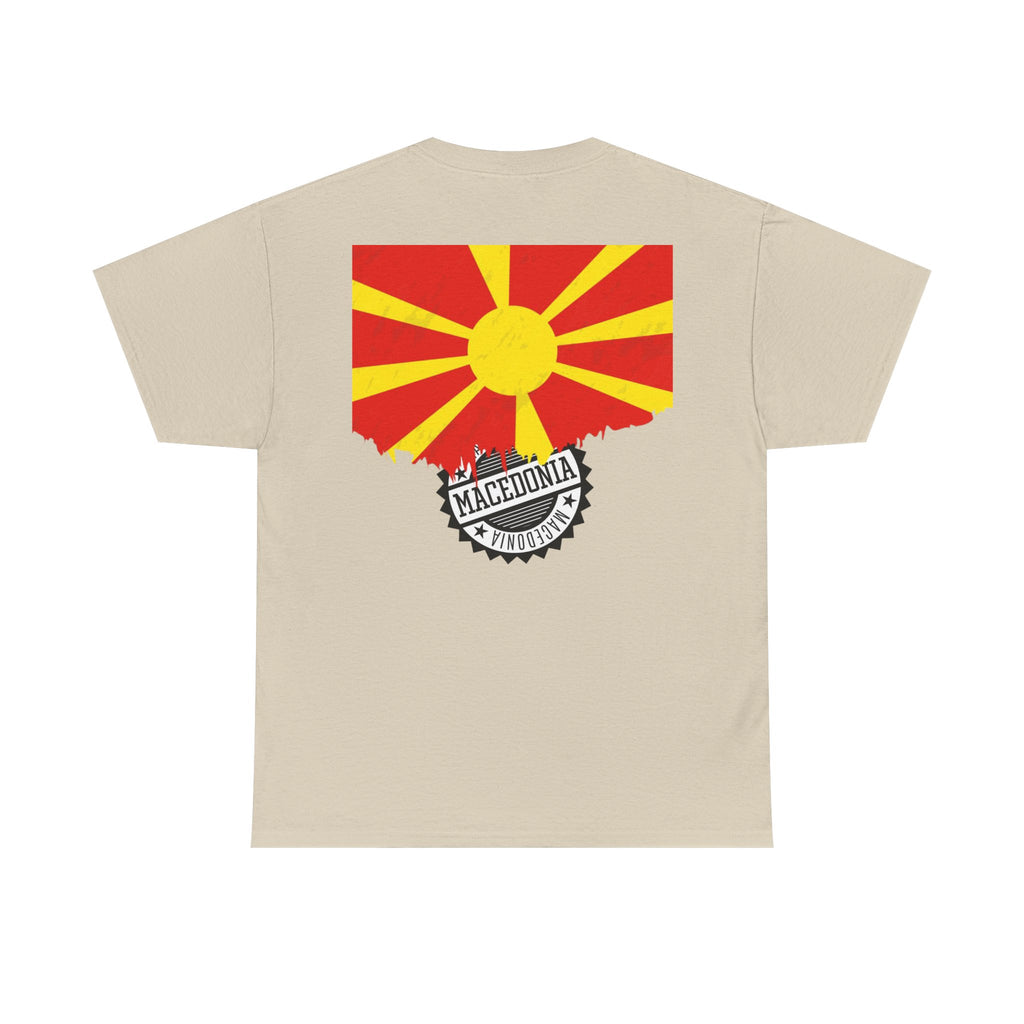 Macedonian Balkan Blood Unisex Heavy Cotton Tee