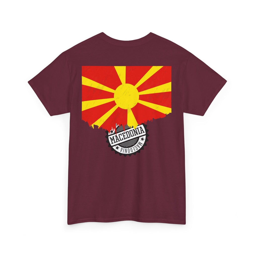 Macedonian Balkan Blood Unisex Heavy Cotton Tee