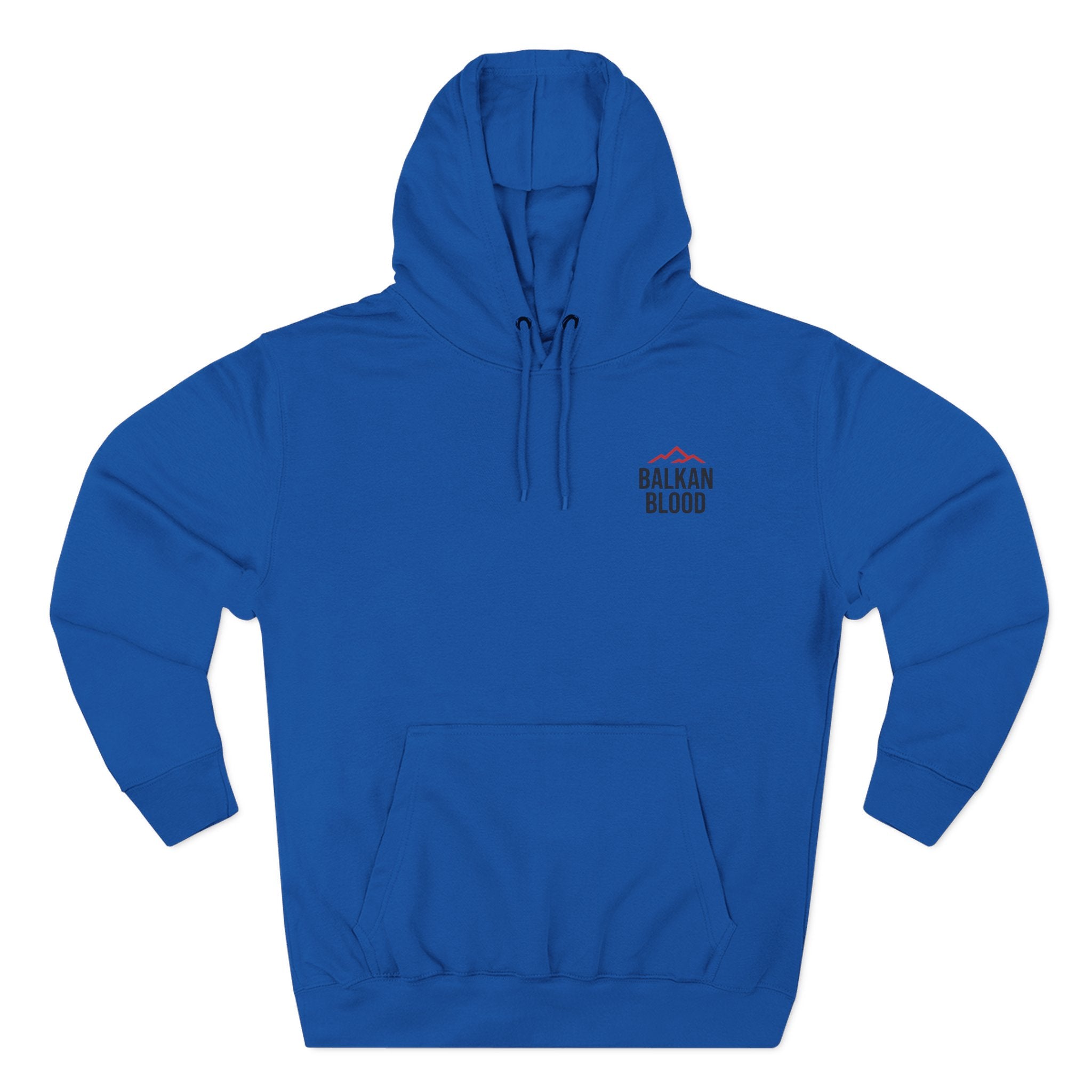 Balkan Blood Hoodie - Cozy Fleece Sweatshirt for Outdoor Adventures, Gifts for Nature Lovers, Hiking, Travel, Casual Wear