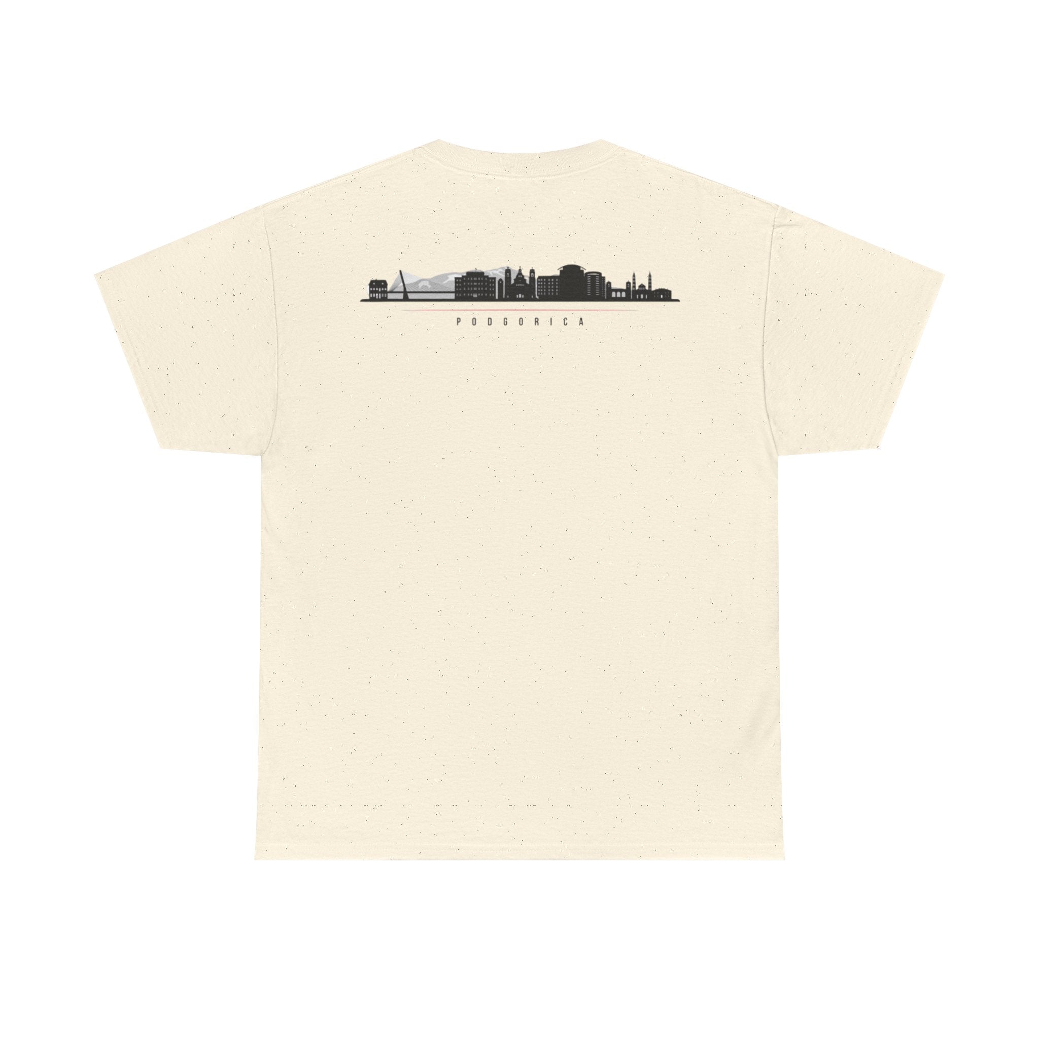 Montenegro/Balkan Blood Unisex Heavy Cotton Tee, Vintage Style Shirt, Graphic Tee, Travel Souvenir, Gift for Heritage Lovers