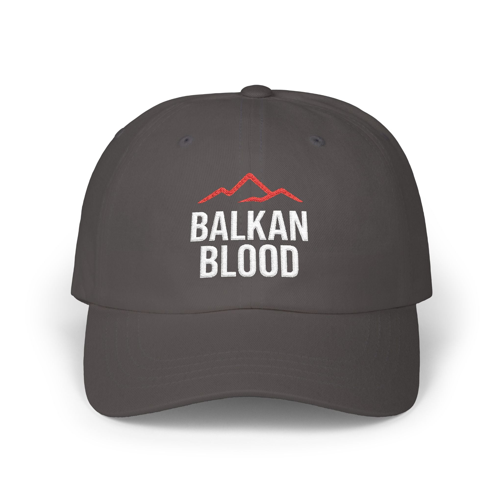 Balkan Blood Classic Dad Cap, Casual Summer Hat, Gift for Outdoorsy Dads, Hiking Accessories, Stylish Baseball Cap