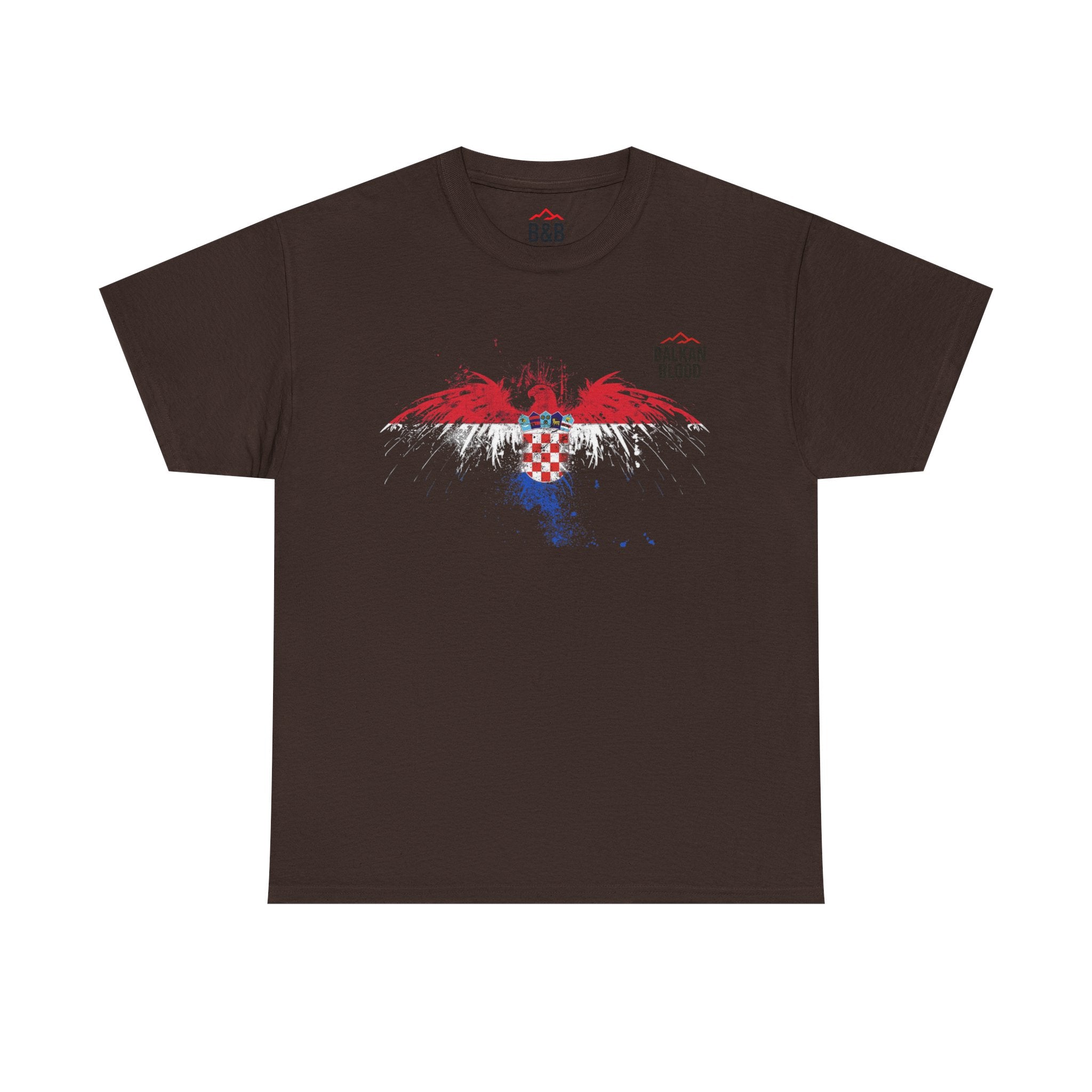 Croatia/Zagreb Unisex Heavy Cotton Tee