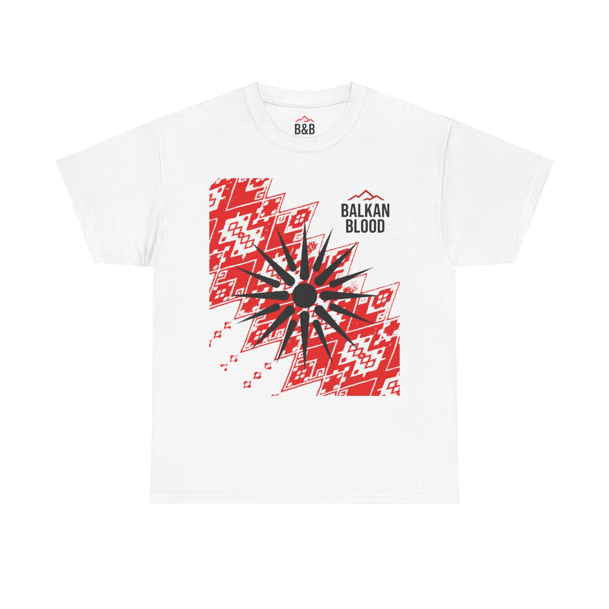 Macedonian Balkan Blood Unisex Heavy Cotton Tee