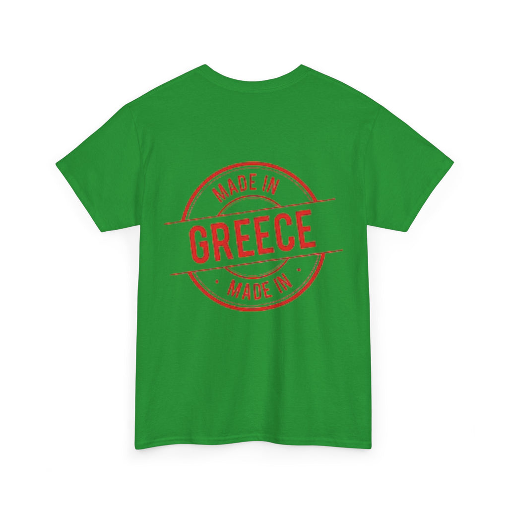 Balkan Blood Tee | Unisex Heavy Cotton T-Shirt, Greece Souvenir Shirt, Travel Gift, Casual Wear, Unique Graphic Tee