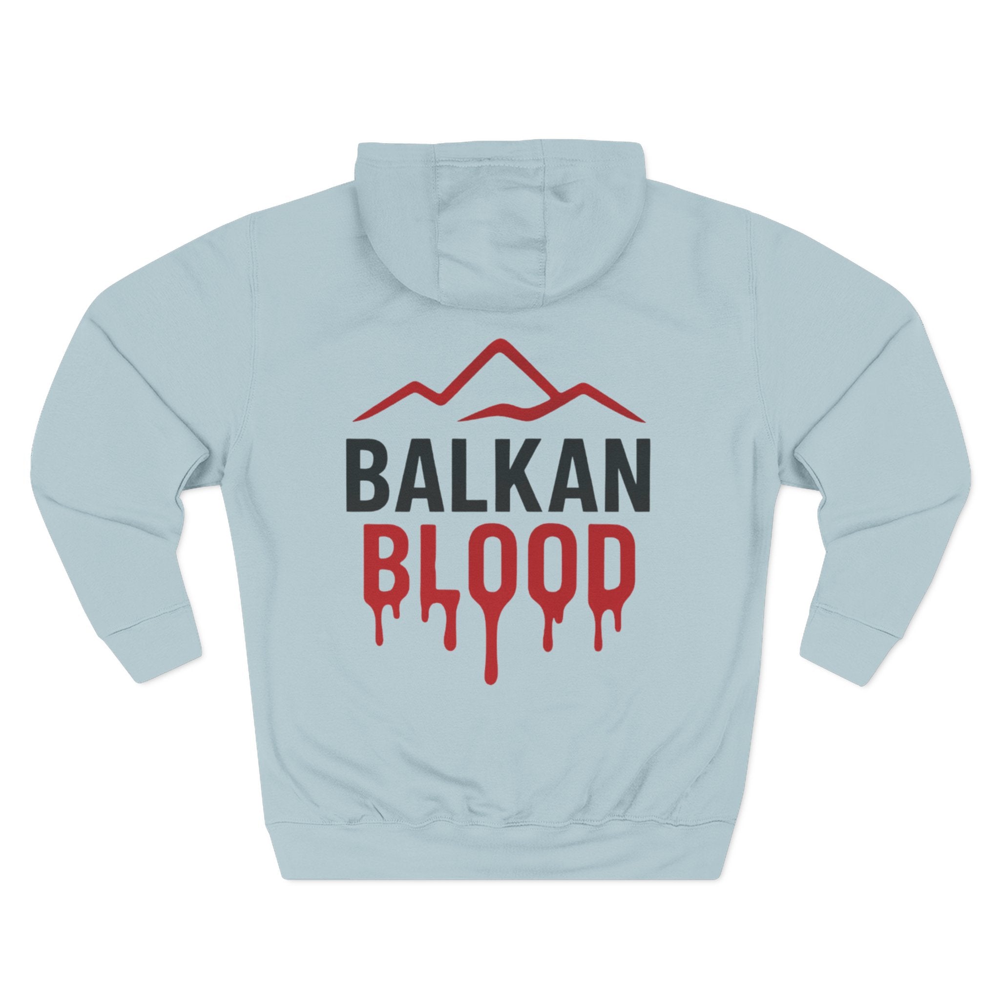 Balkan Blood Hoodie - Cozy Fleece Sweatshirt for Outdoor Adventures