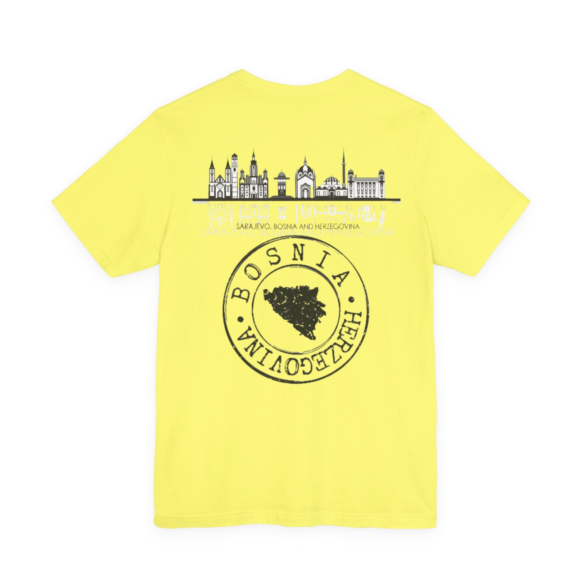 Bosnia Heritage Unisex Tee, Travel Shirt, Cultural Pride, Souvenir T-Shirt, Gift for Travelers, Adventure Apparel