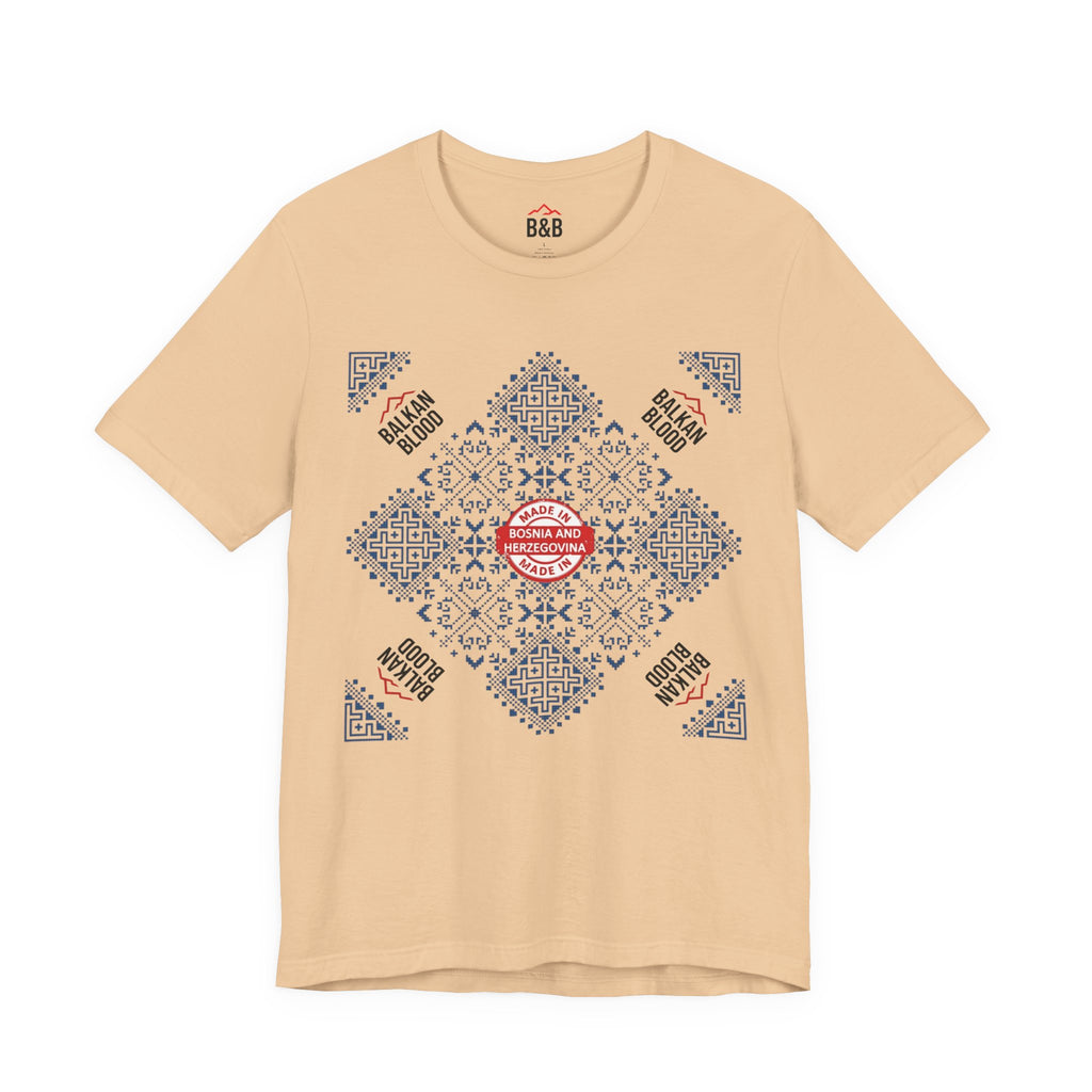 Bosnia Heritage Unisex Tee, Travel Shirt, Cultural Pride, Souvenir T-Shirt, Gift for Travelers, Adventure Apparel