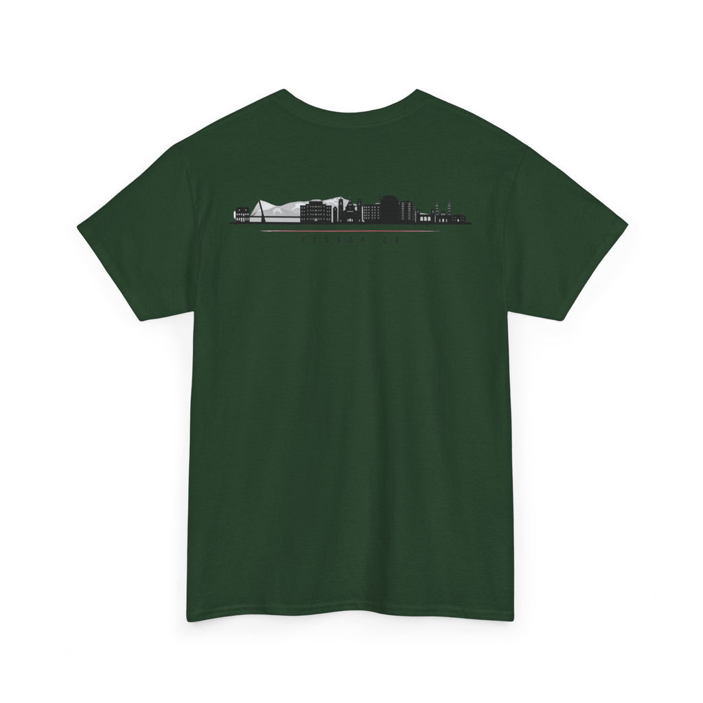 Montenegro/Balkan Blood Unisex Heavy Cotton Tee, Vintage Style Shirt