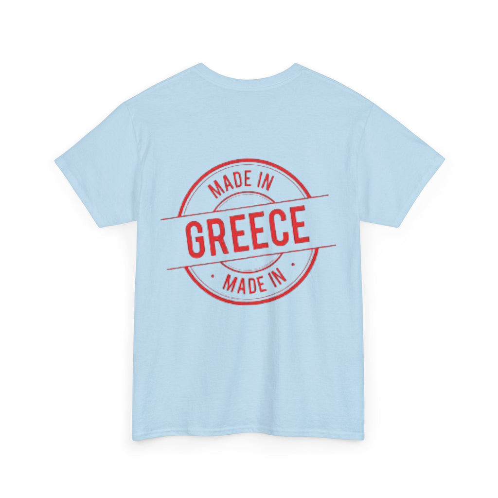 Balkan Blood Tee | Unisex Heavy Cotton T-Shirt, Greece Souvenir Shirt, Travel Gift, Casual Wear, Unique Graphic Tee