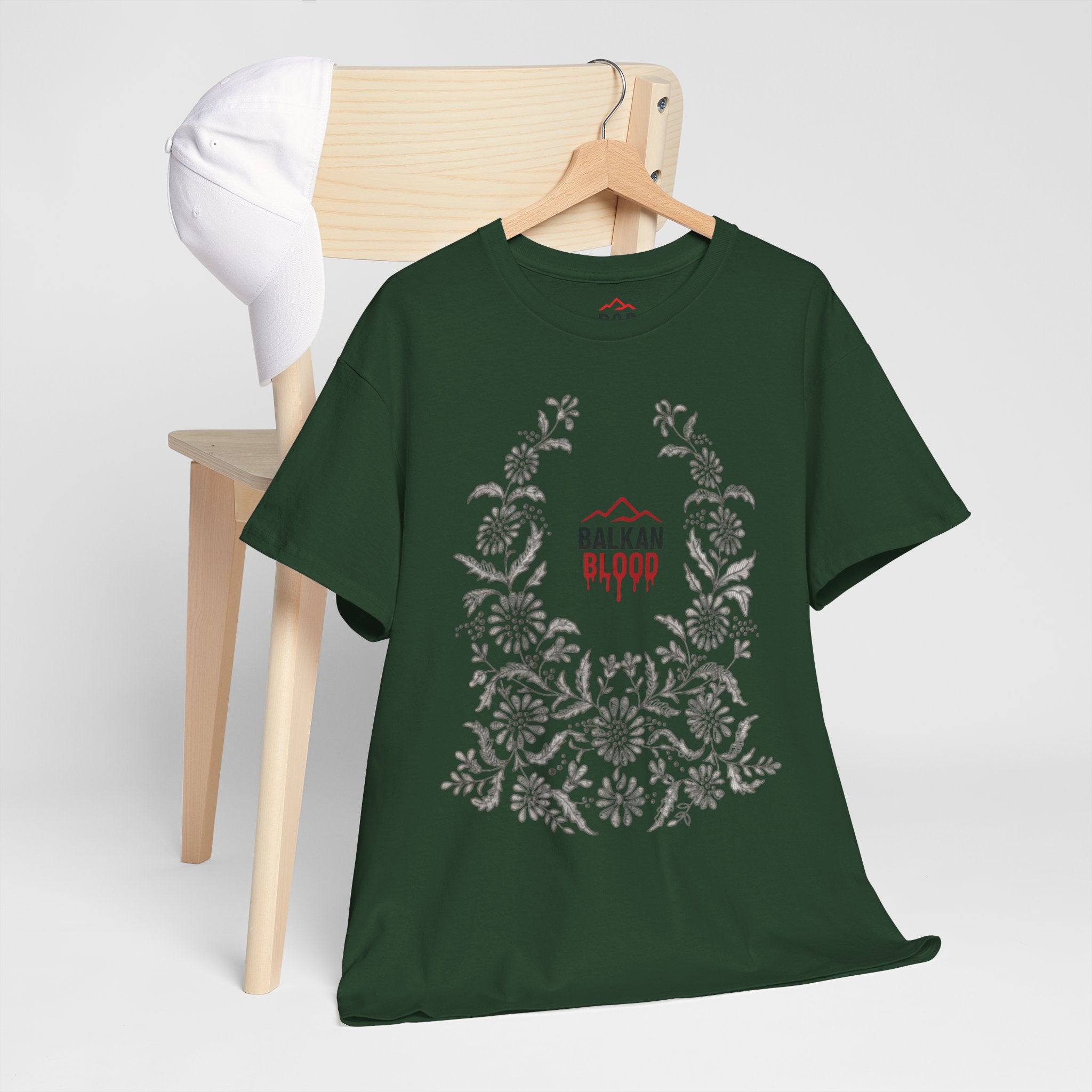 Balkan Blood Floral Tee