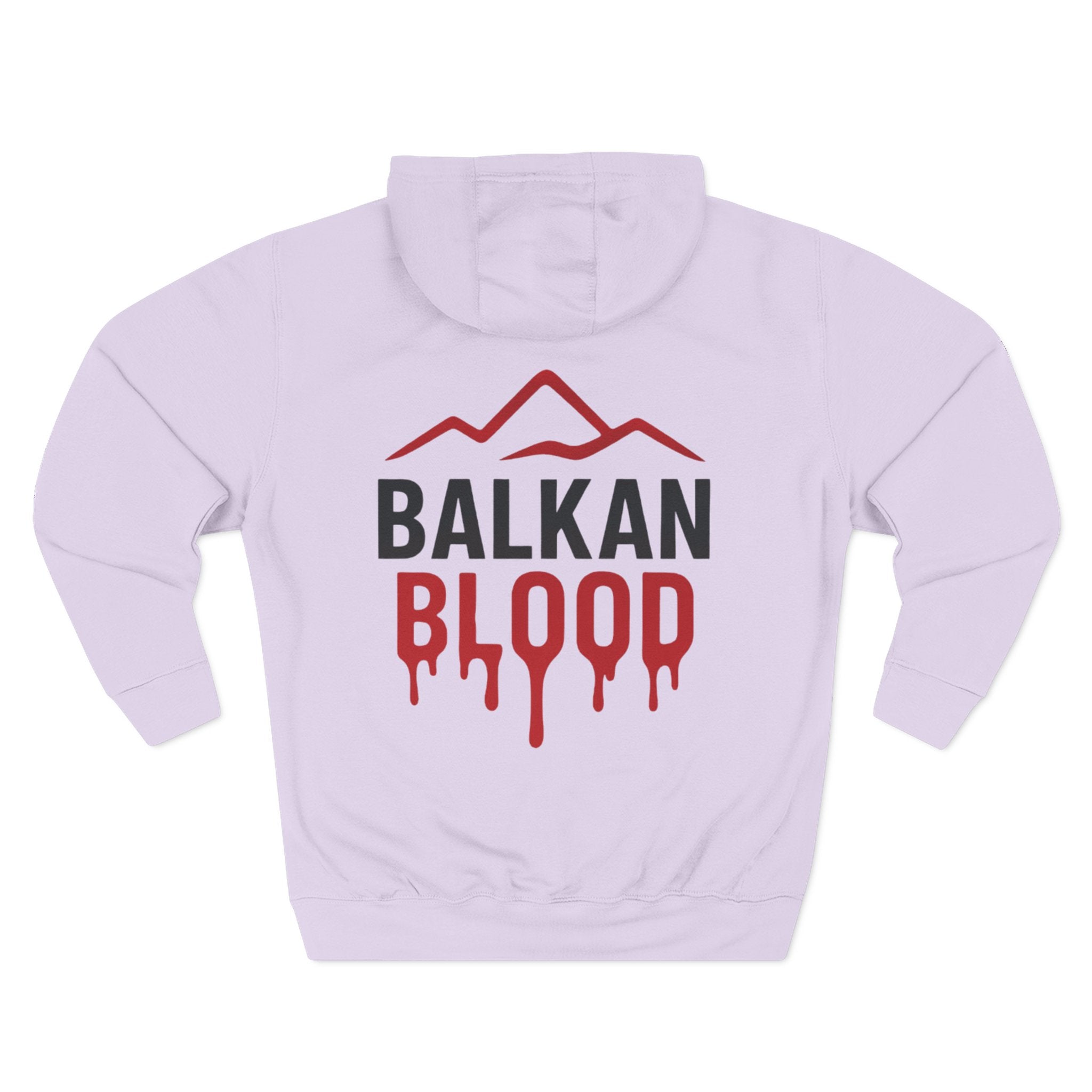 Balkan Blood Hoodie - Cozy Fleece Sweatshirt for Outdoor Adventures