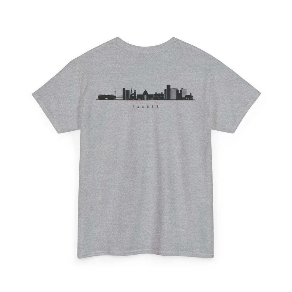 Croatia/Zagreb Unisex Heavy Cotton Tee