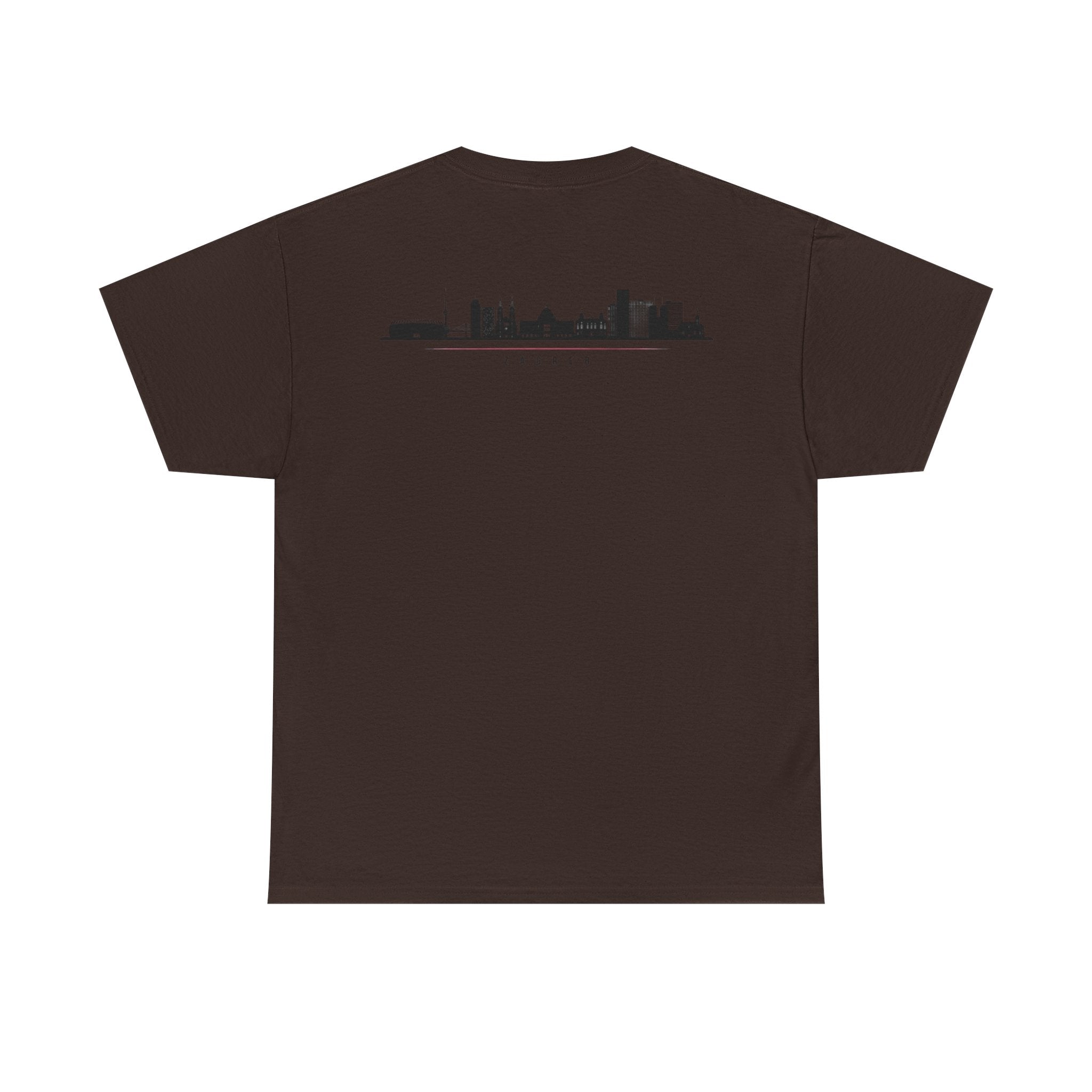 Croatia/Zagreb Unisex Heavy Cotton Tee