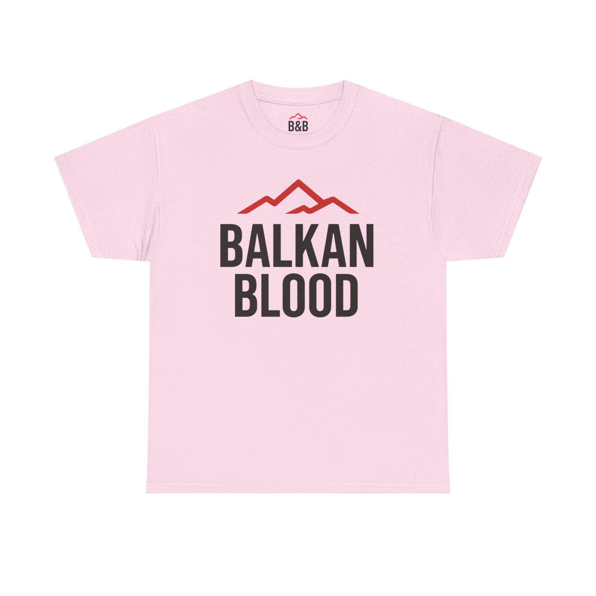 Balkan Blood Unisex Heavy Cotton Tee | Heritage Shirt, Travel Tee, Gift for Balkan Lovers, Cultural Pride, Casual Wear
