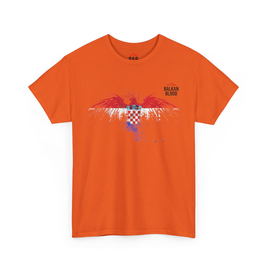Croatia/Zagreb Unisex Heavy Cotton Tee