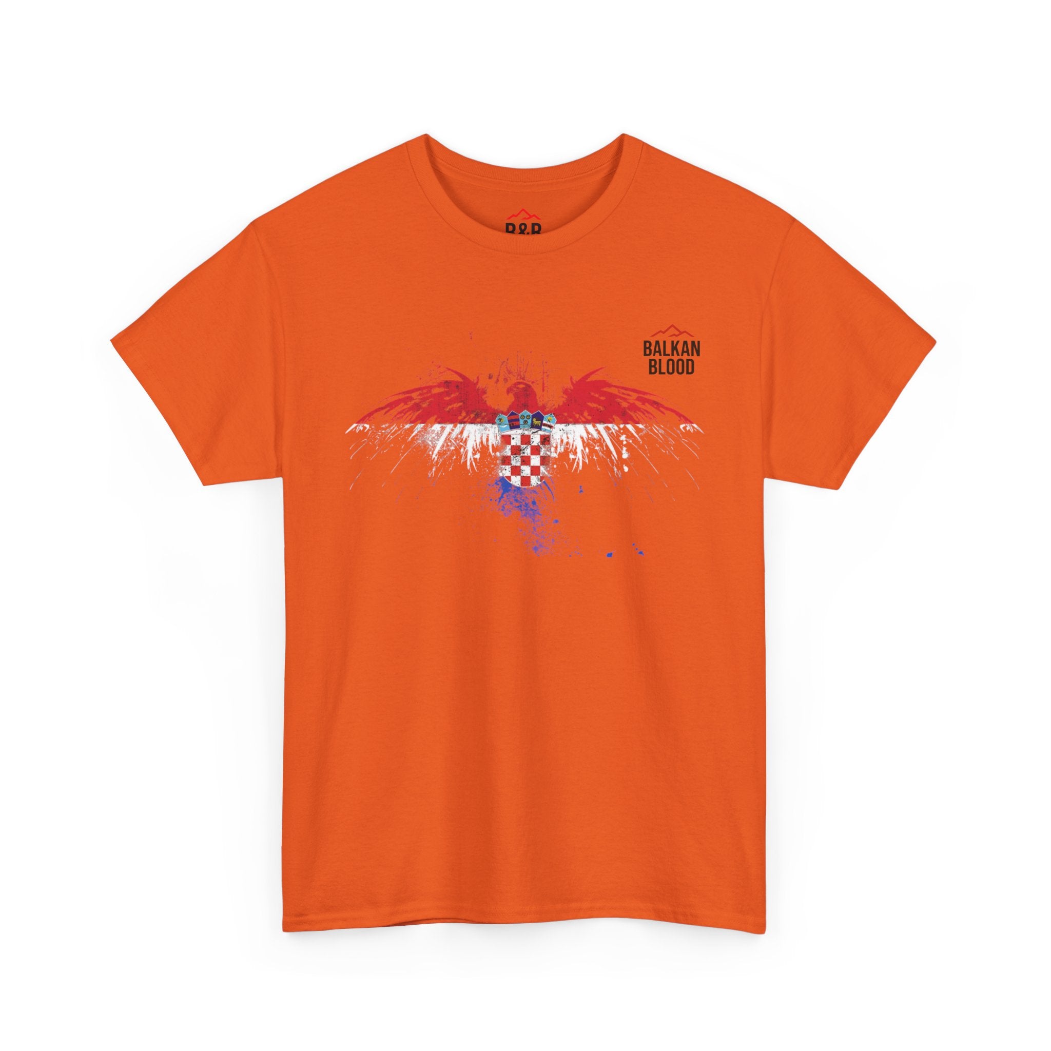 Croatia/Zagreb Unisex Heavy Cotton Tee